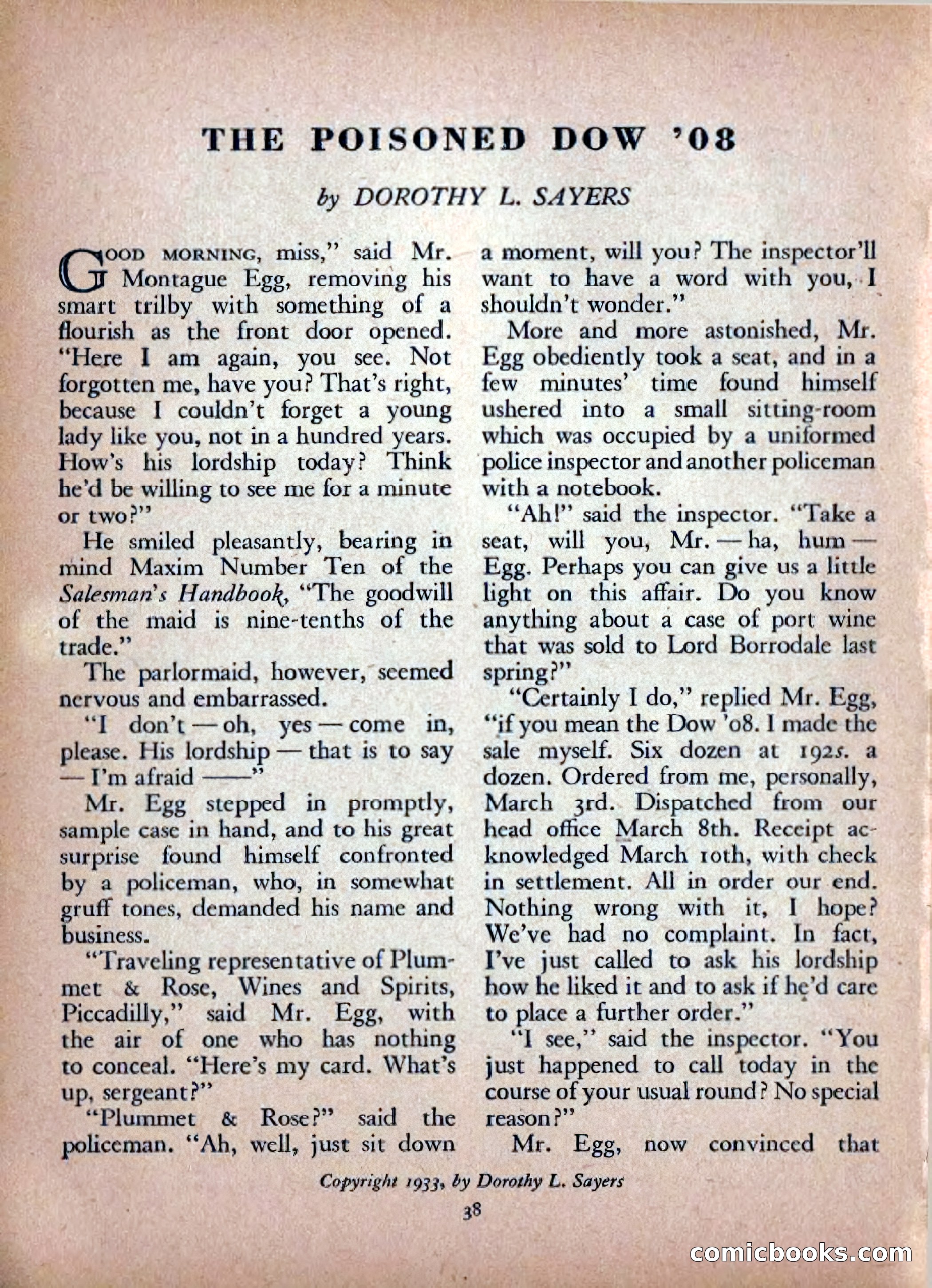 Ellery Queen's Mystery Magazine, February 1948 — page 40 of 148