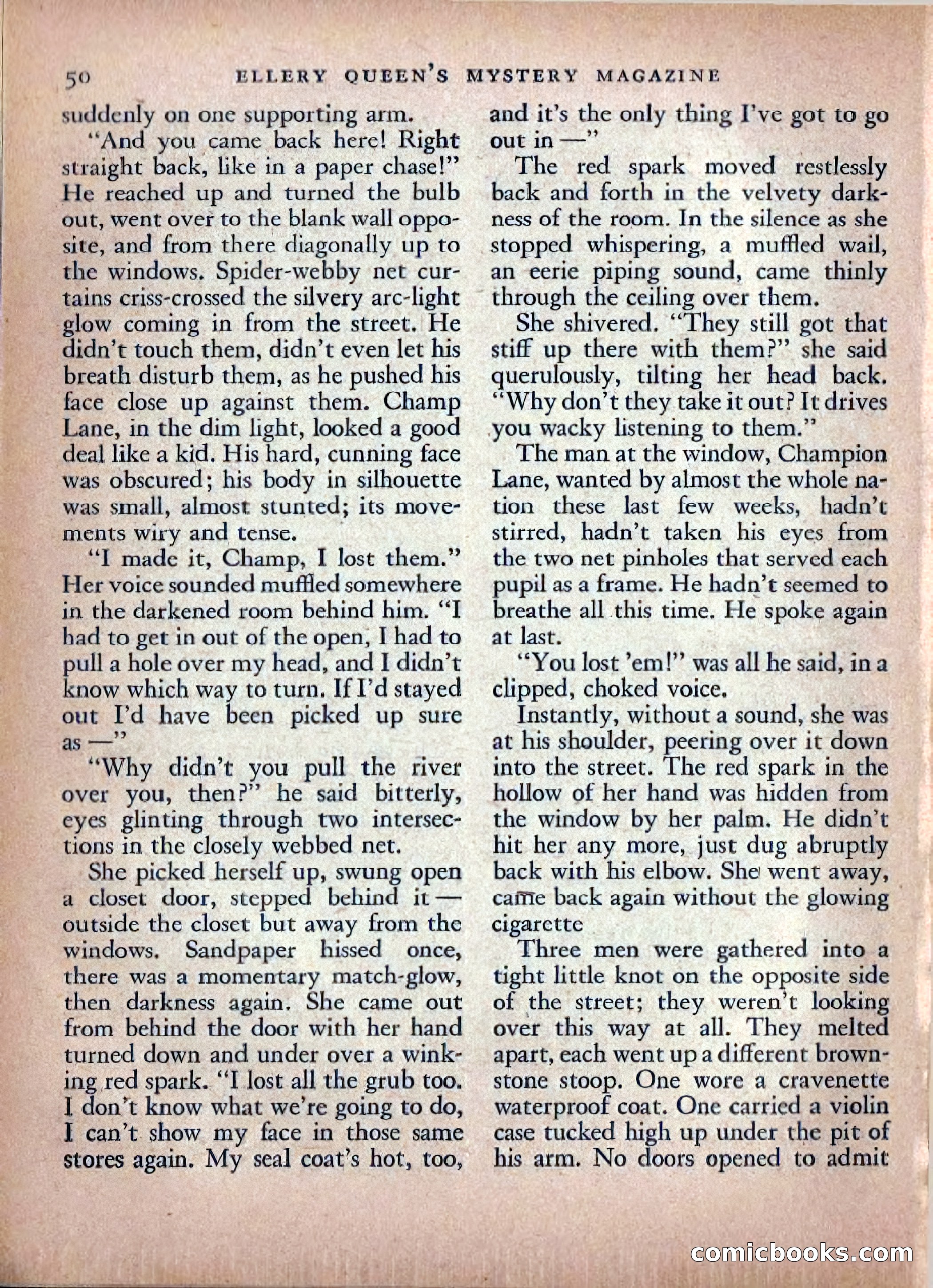 Ellery Queen's Mystery Magazine, February 1948 — page 52 of 148