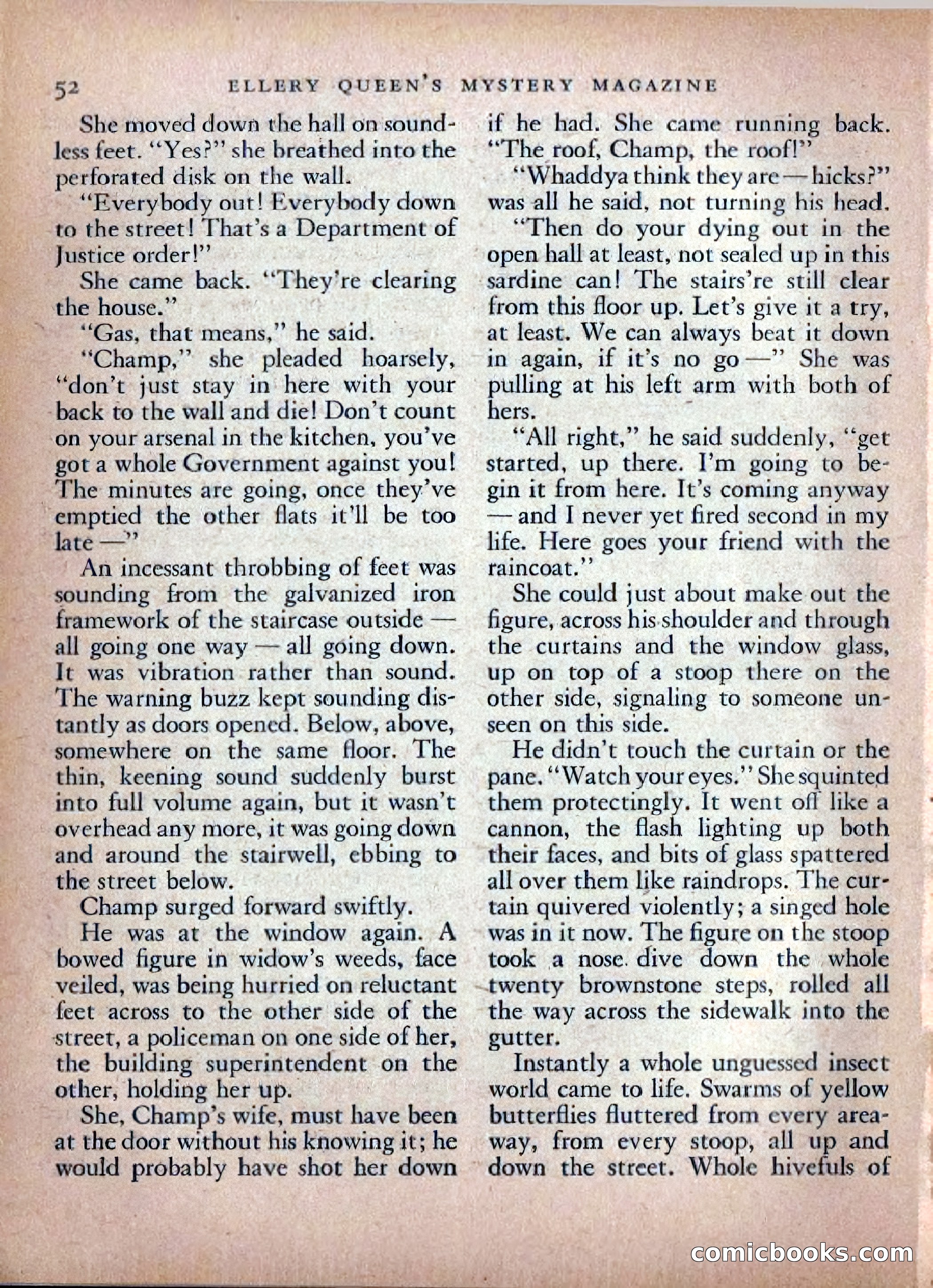 Ellery Queen's Mystery Magazine, February 1948 — page 54 of 148