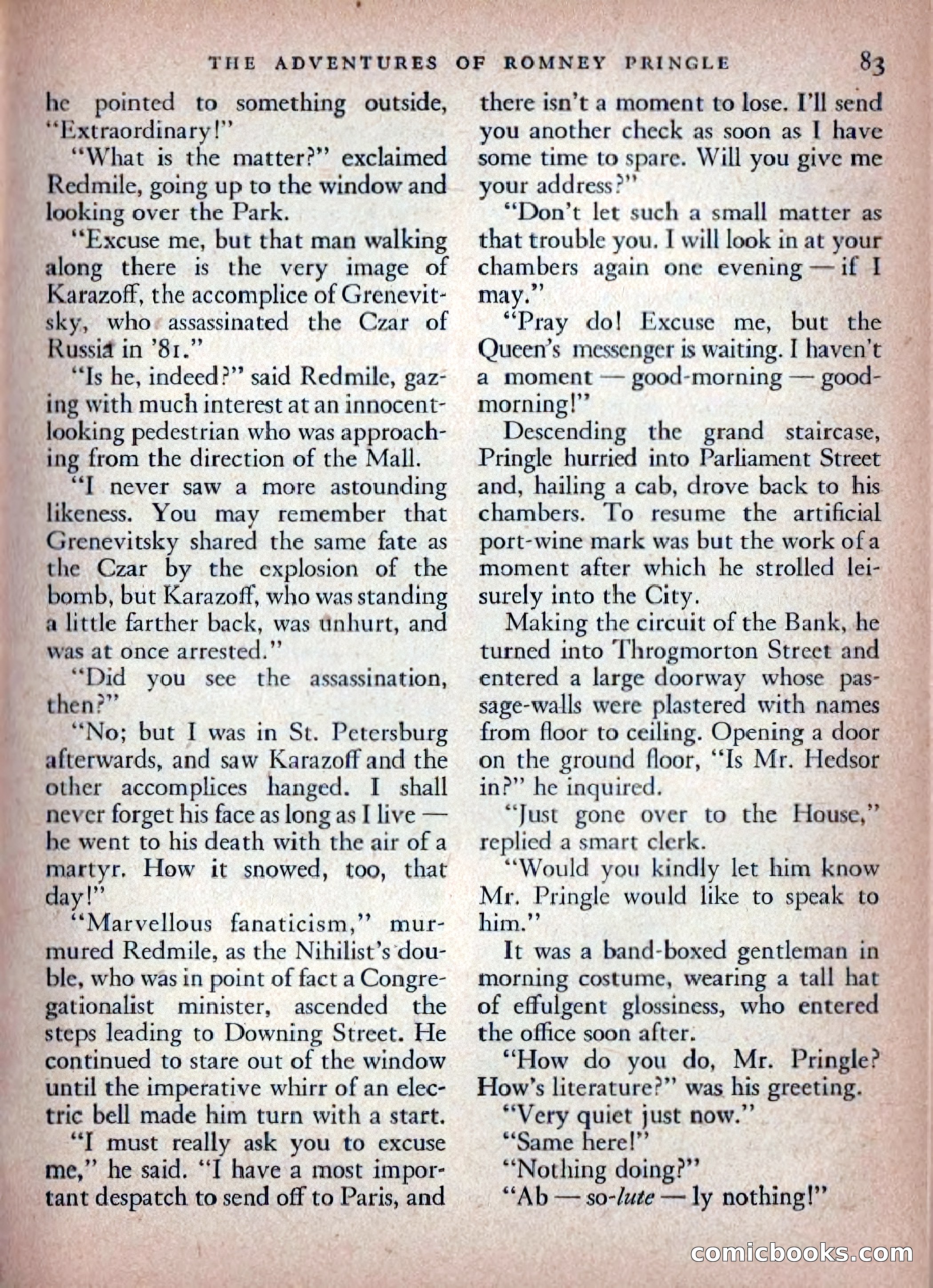 Ellery Queen's Mystery Magazine, February 1948 — page 85 of 148