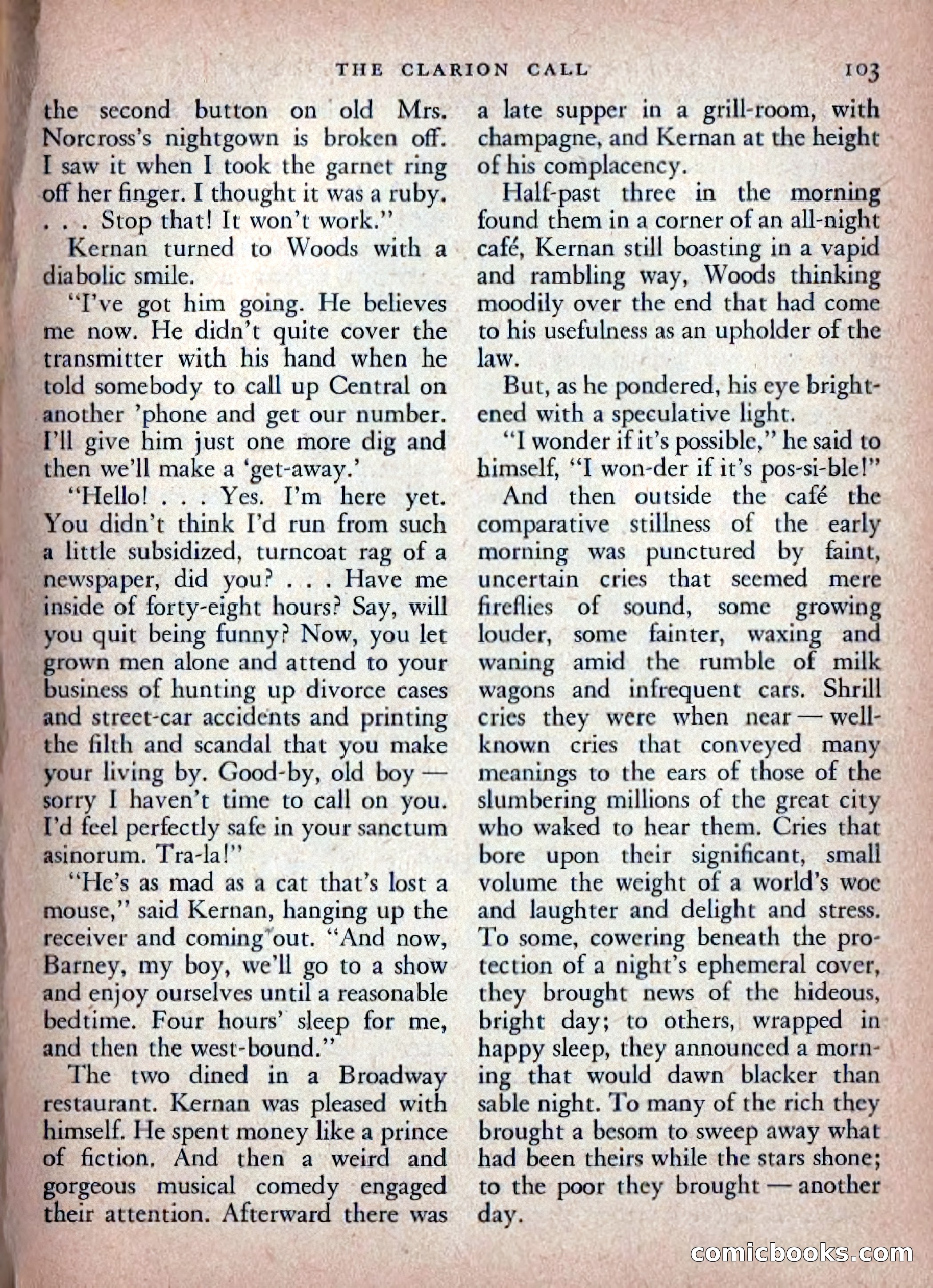 Ellery Queen's Mystery Magazine, February 1948 — page 105 of 148