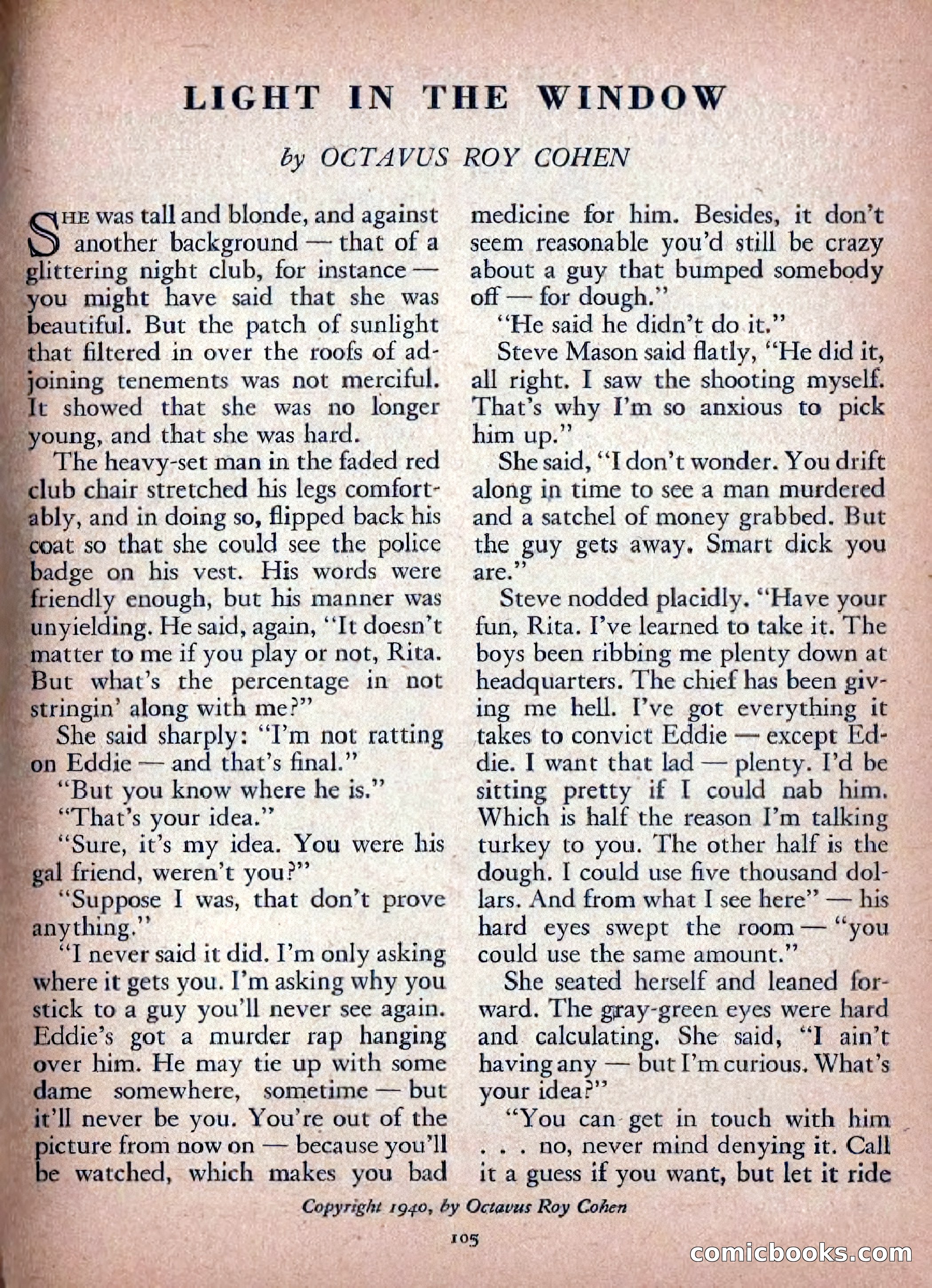 Ellery Queen's Mystery Magazine, February 1948 — page 107 of 148