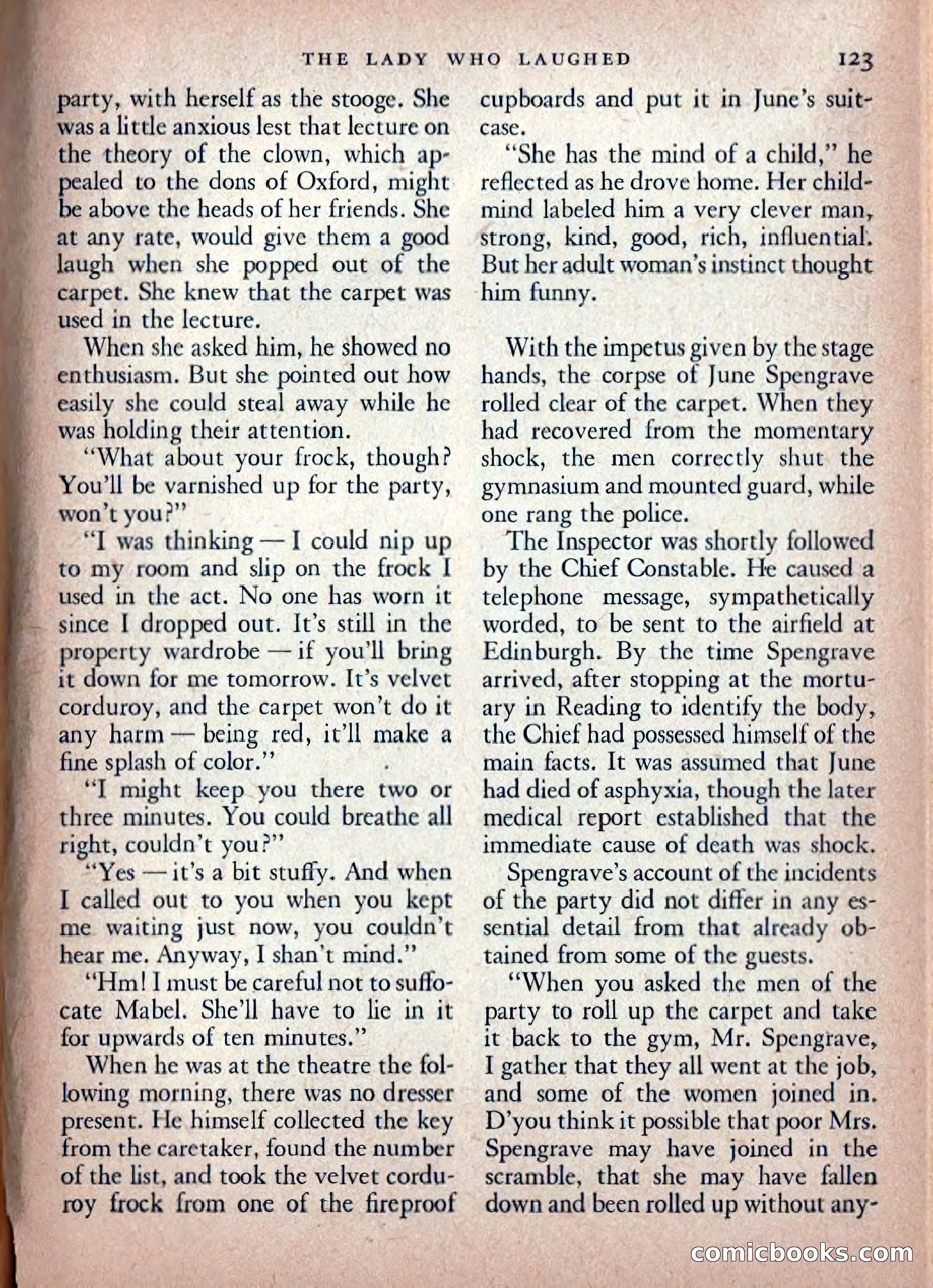 Ellery Queen's Mystery Magazine, February 1948 — page 125 of 148