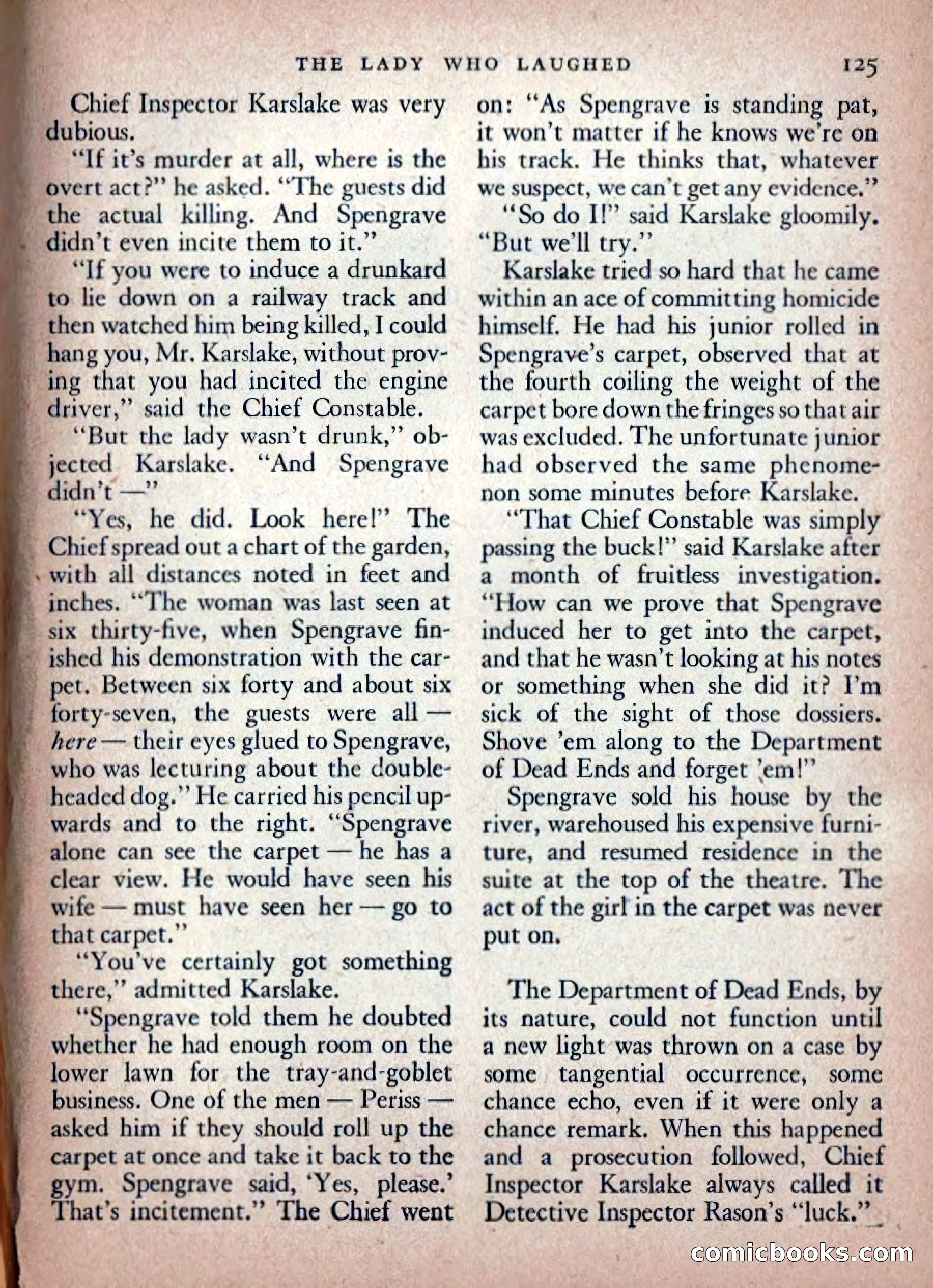 Ellery Queen's Mystery Magazine, February 1948 — page 127 of 148