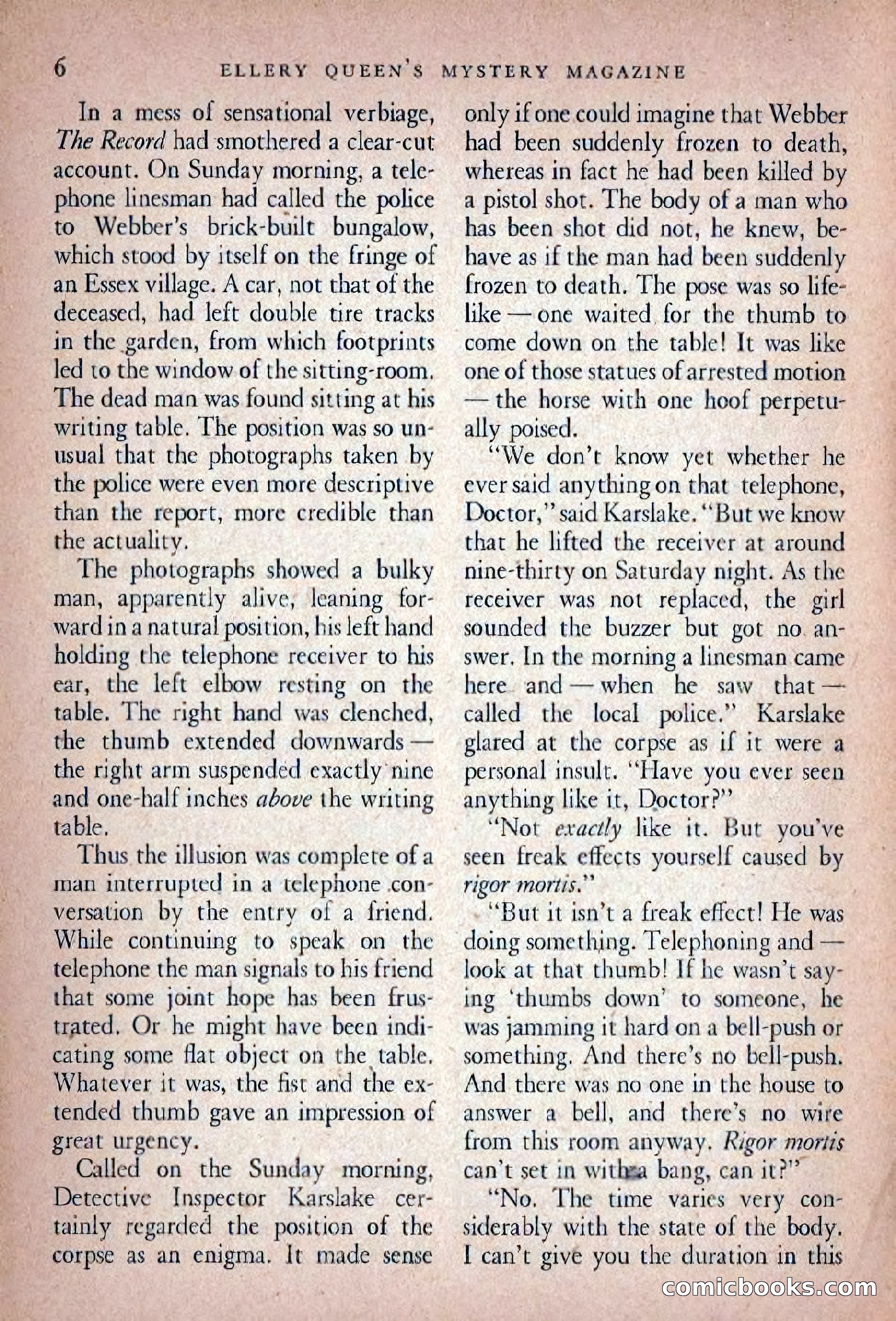 Ellery Queen's Mystery Magazine, November 1948 — page 8 of 148