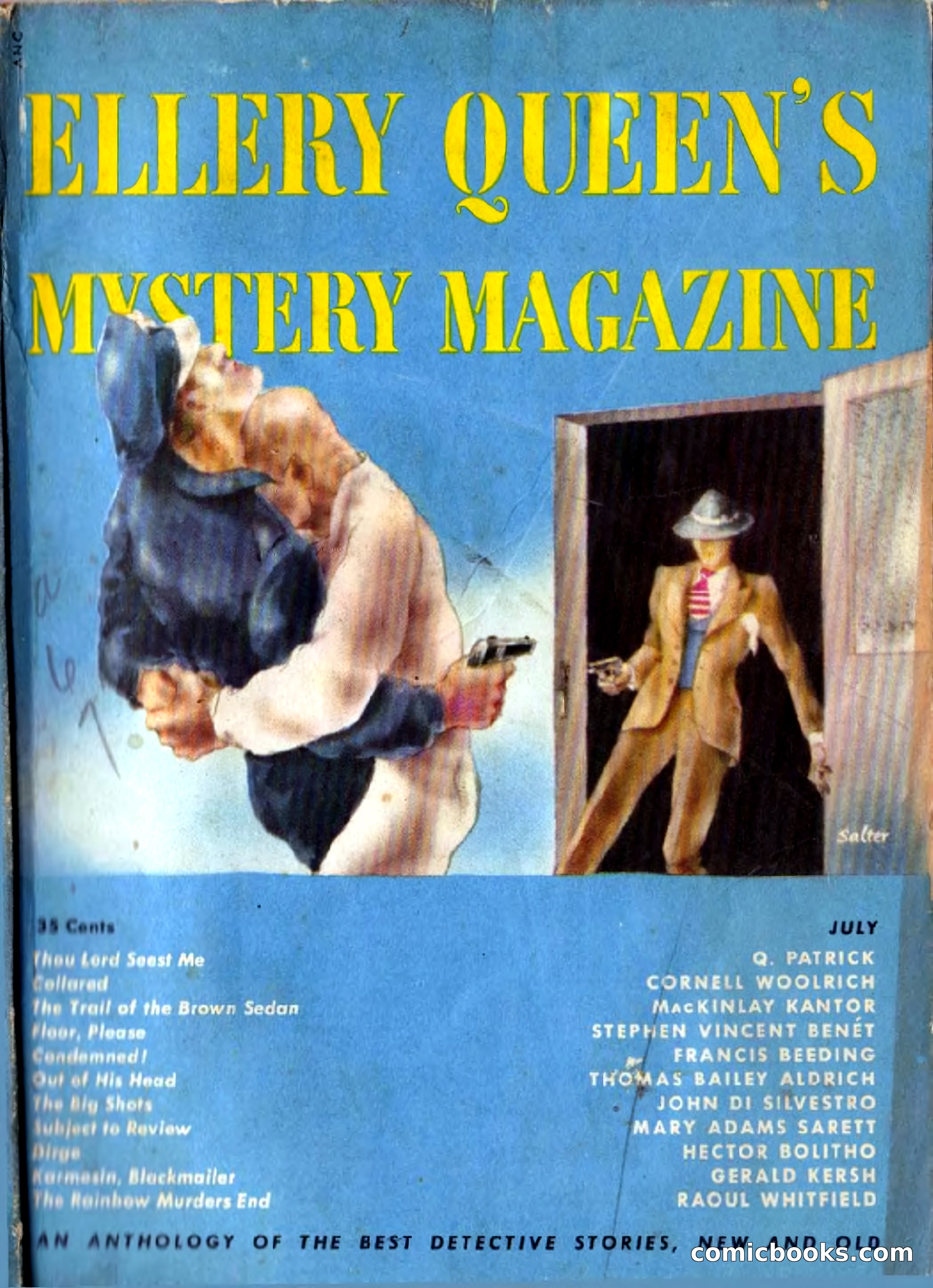 Ellery Queen's Mystery Magazine, July 1949 — page 2 of 150