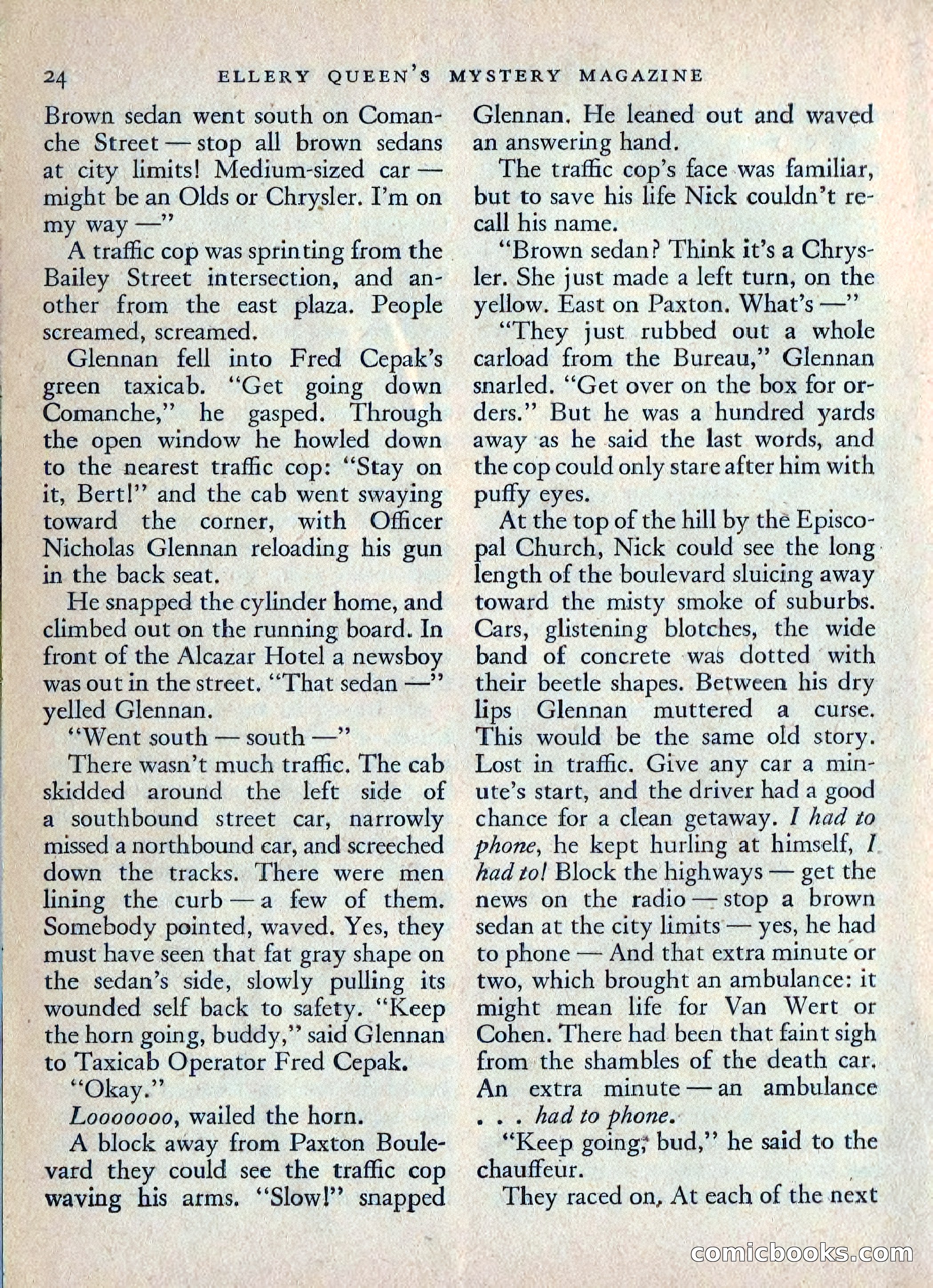 Ellery Queen's Mystery Magazine, July 1949 — page 27 of 150
