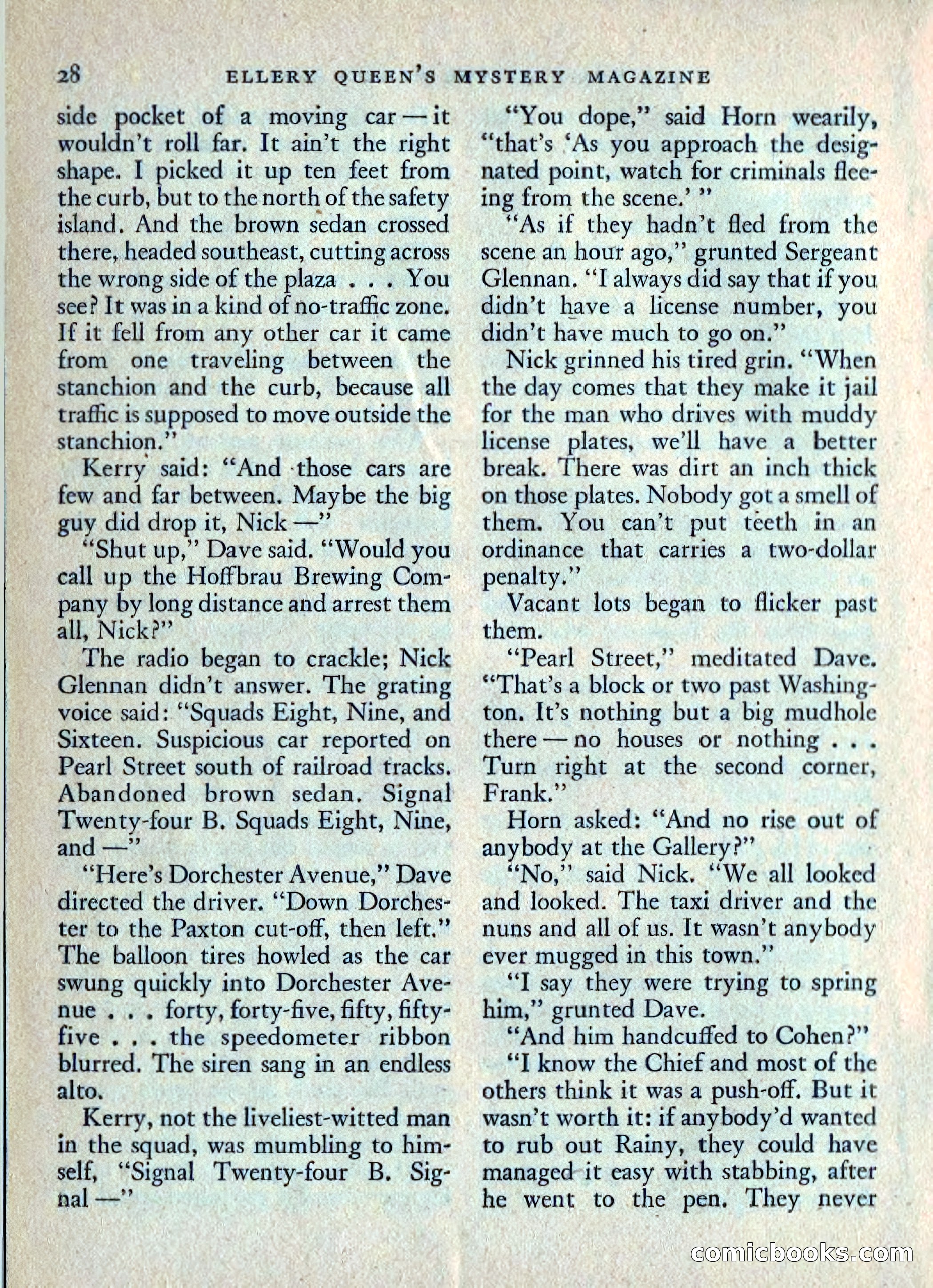 Ellery Queen's Mystery Magazine, July 1949 — page 31 of 150
