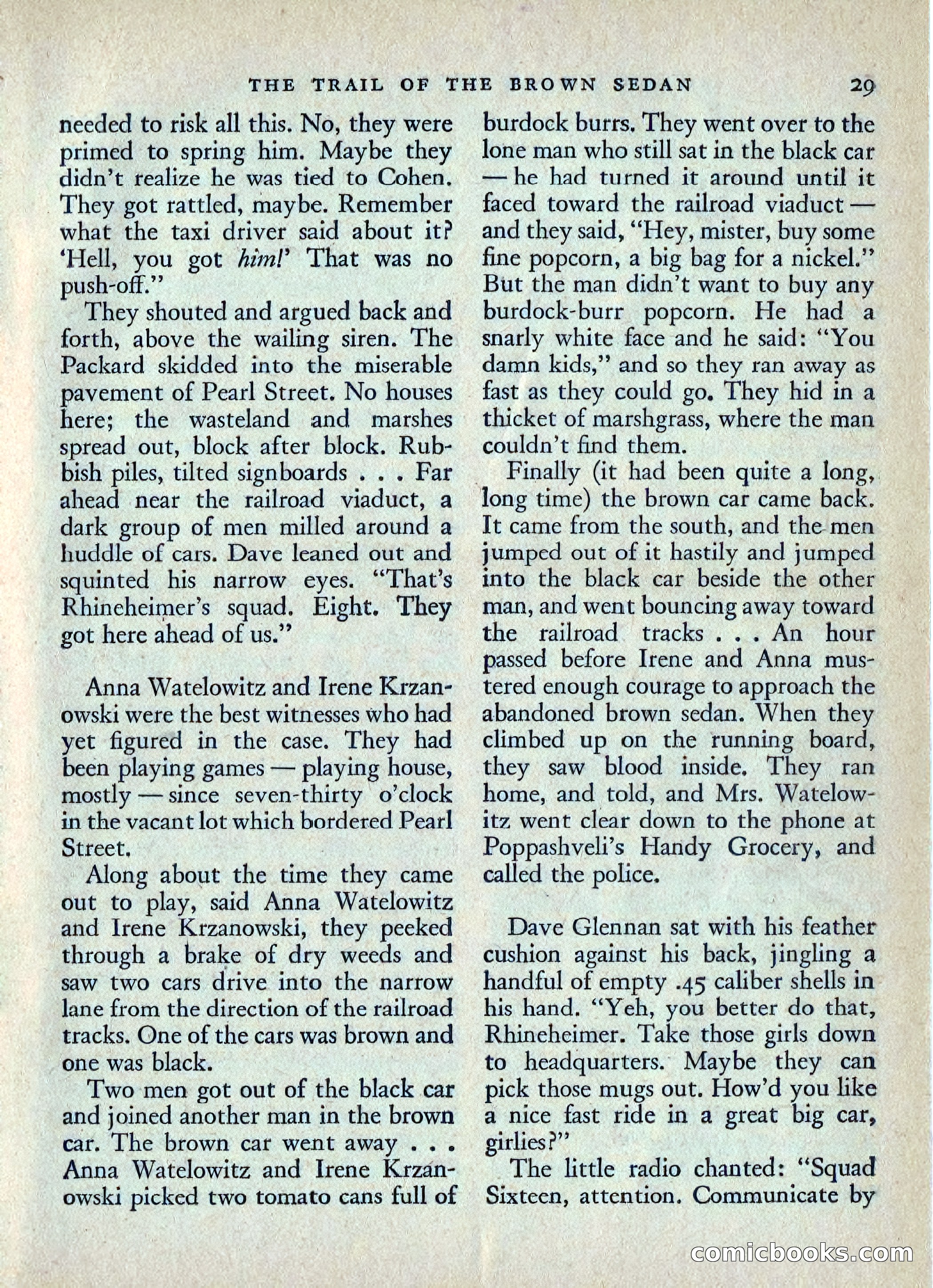 Ellery Queen's Mystery Magazine, July 1949 — page 32 of 150