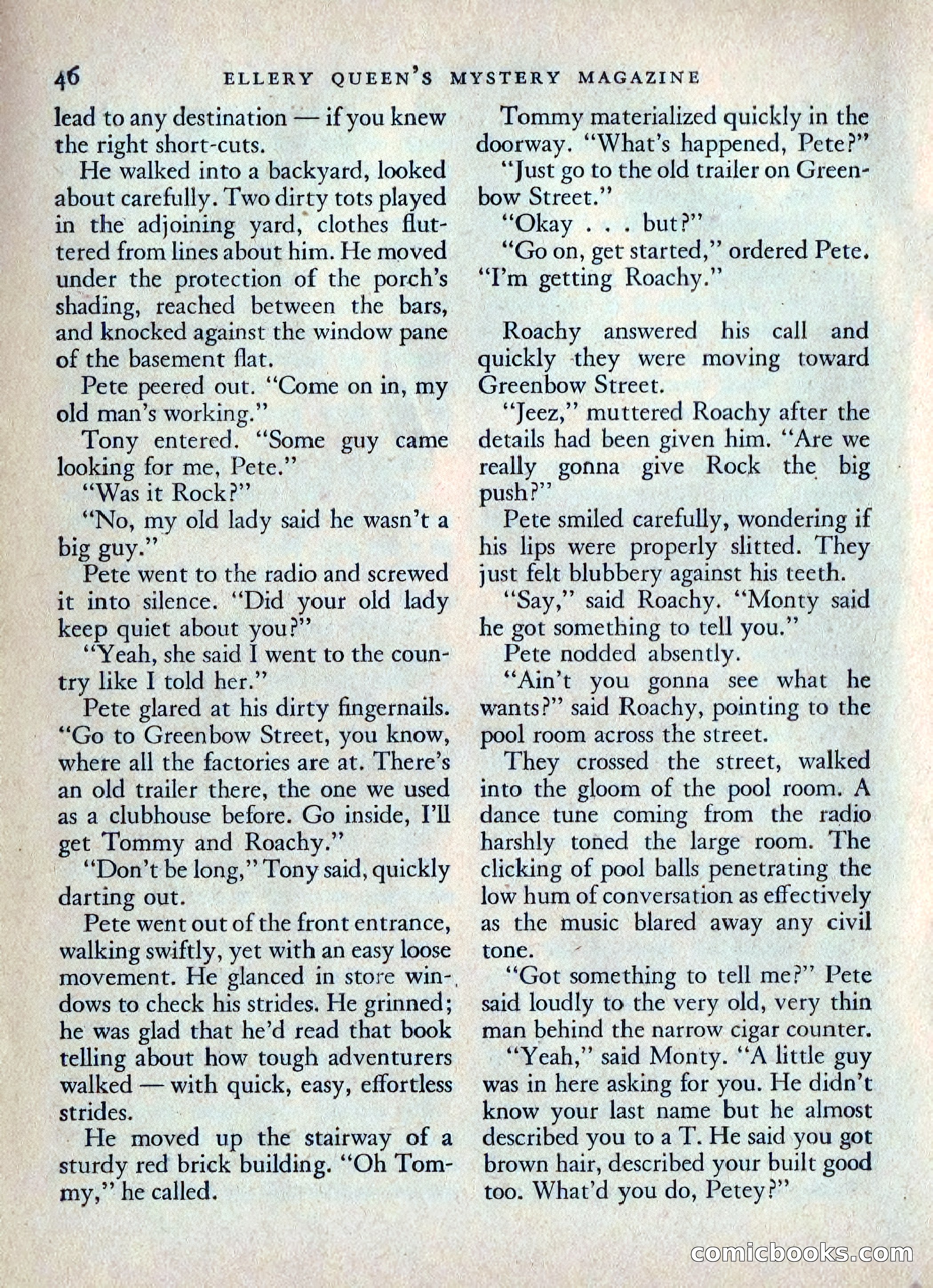 Ellery Queen's Mystery Magazine, July 1949 — page 49 of 150