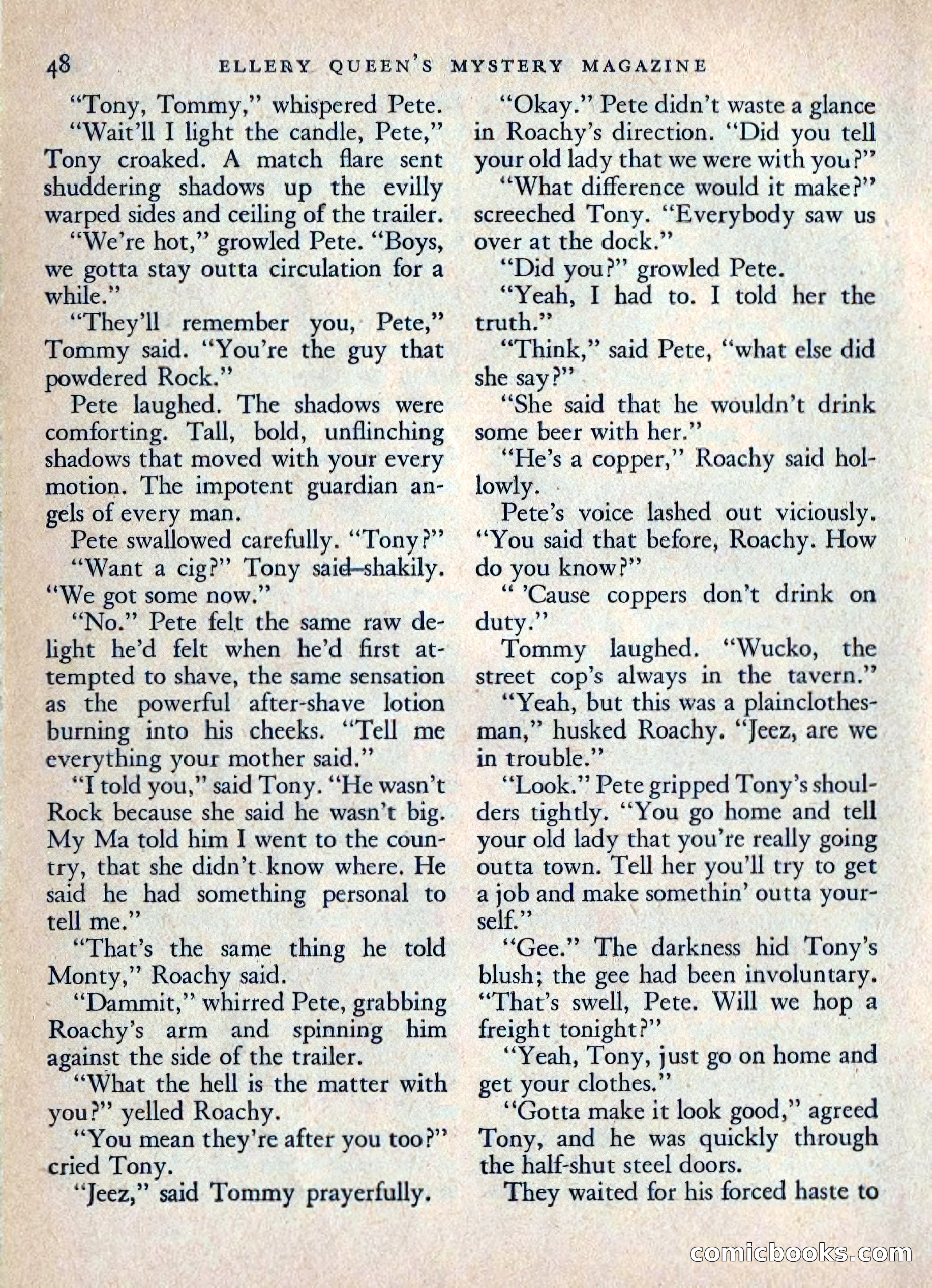 Ellery Queen's Mystery Magazine, July 1949 — page 51 of 150