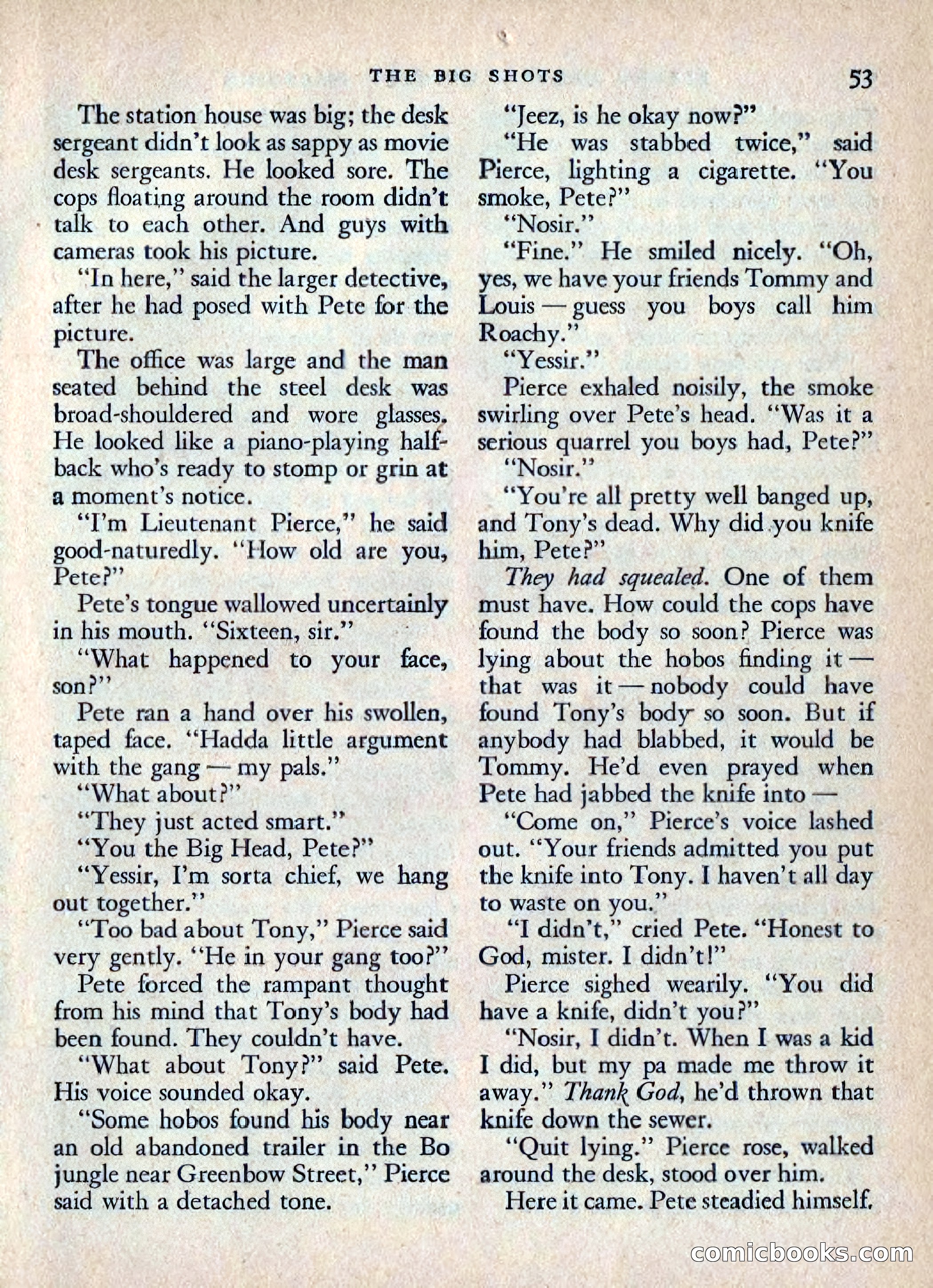 Ellery Queen's Mystery Magazine, July 1949 — page 56 of 150