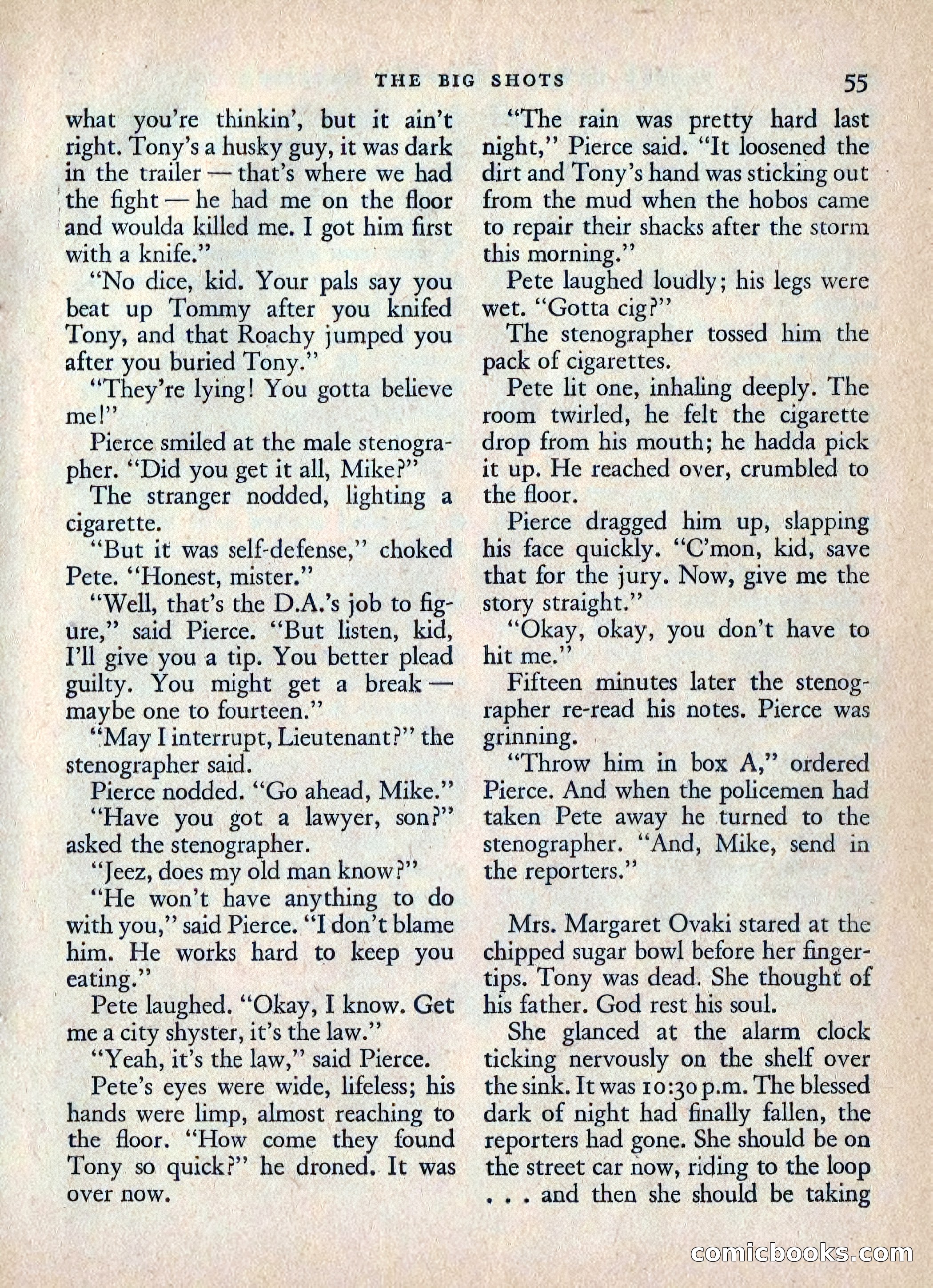 Ellery Queen's Mystery Magazine, July 1949 — page 58 of 150
