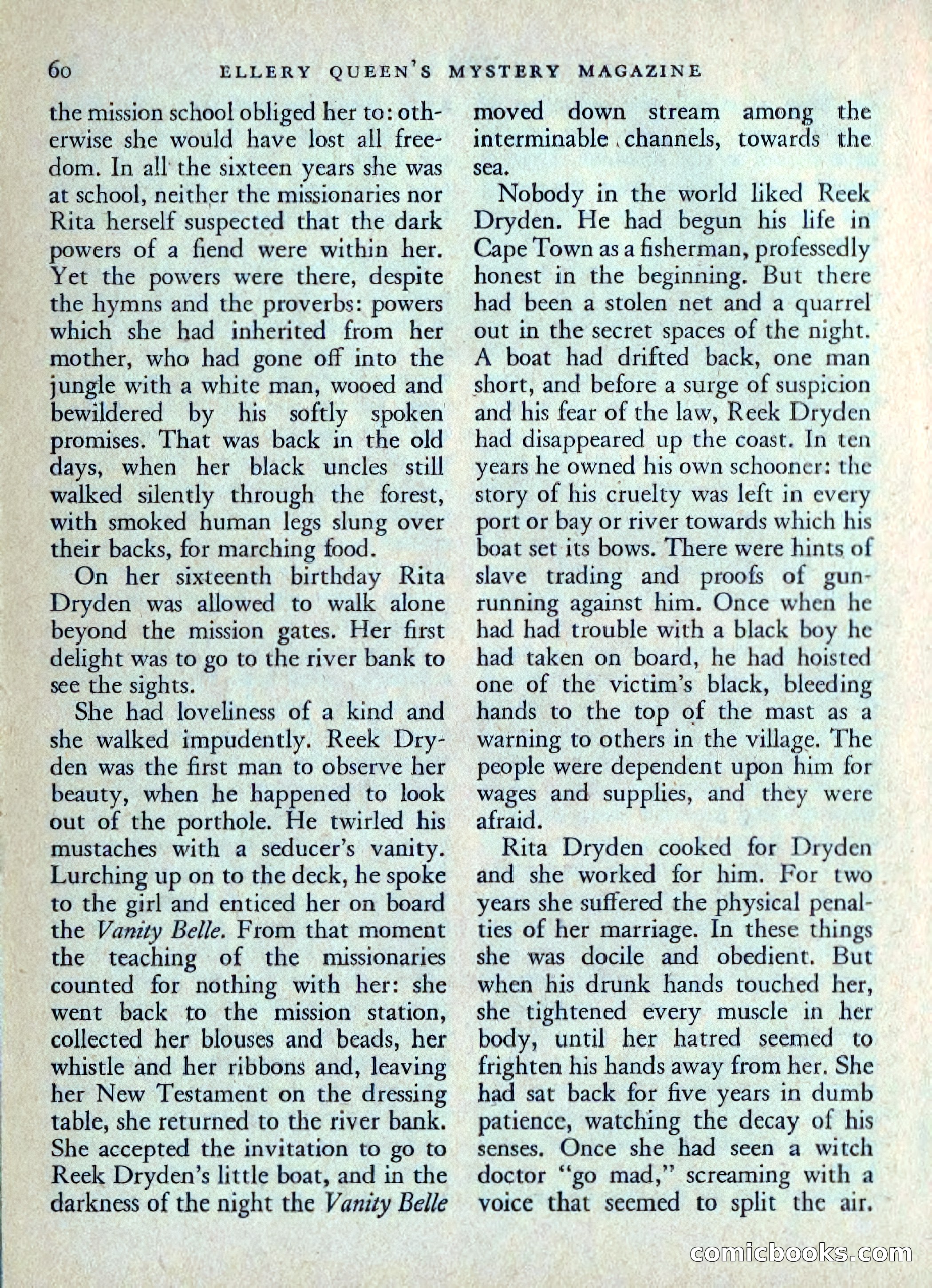 Ellery Queen's Mystery Magazine, July 1949 — page 63 of 150