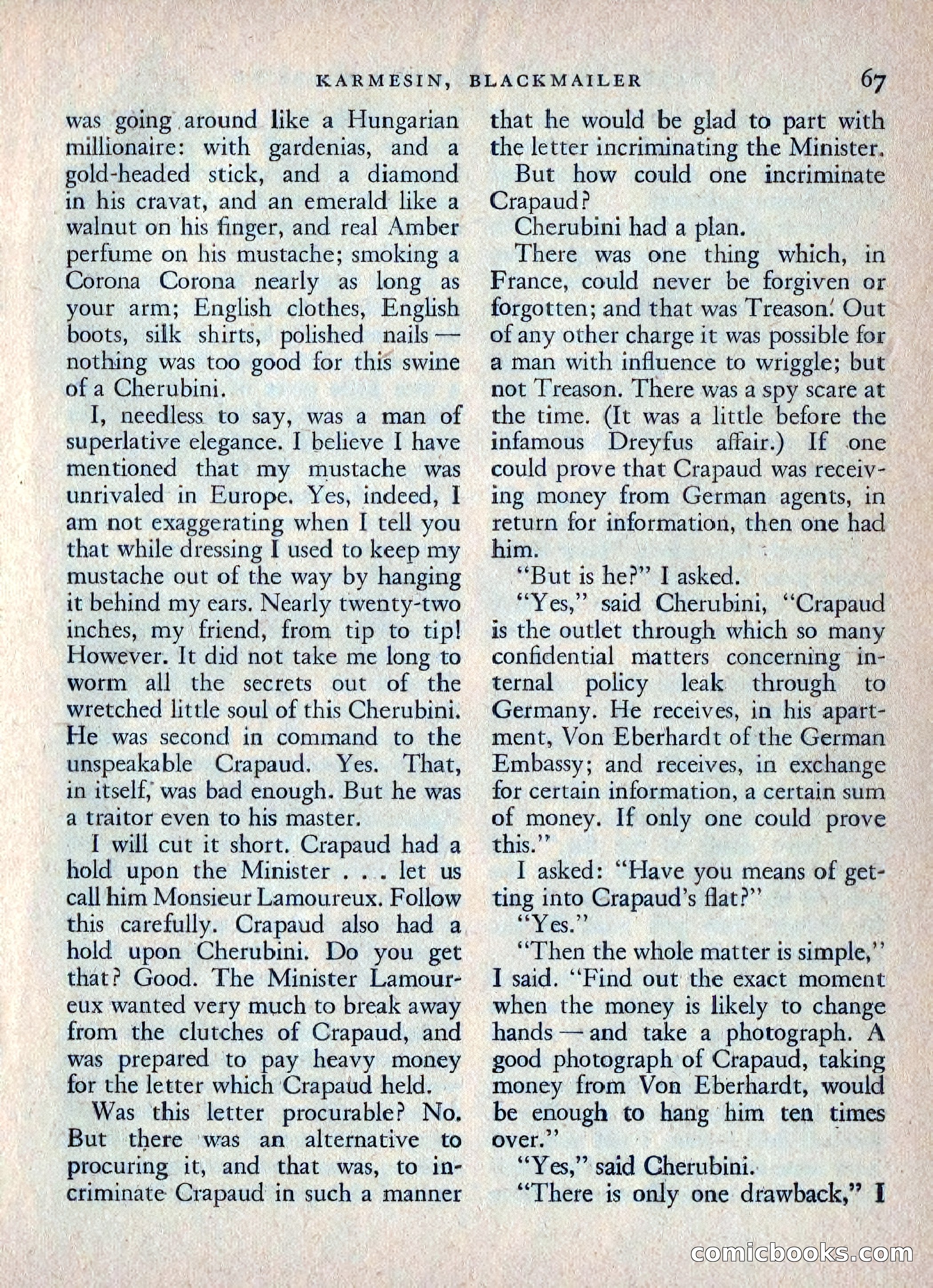 Ellery Queen's Mystery Magazine, July 1949 — page 70 of 150