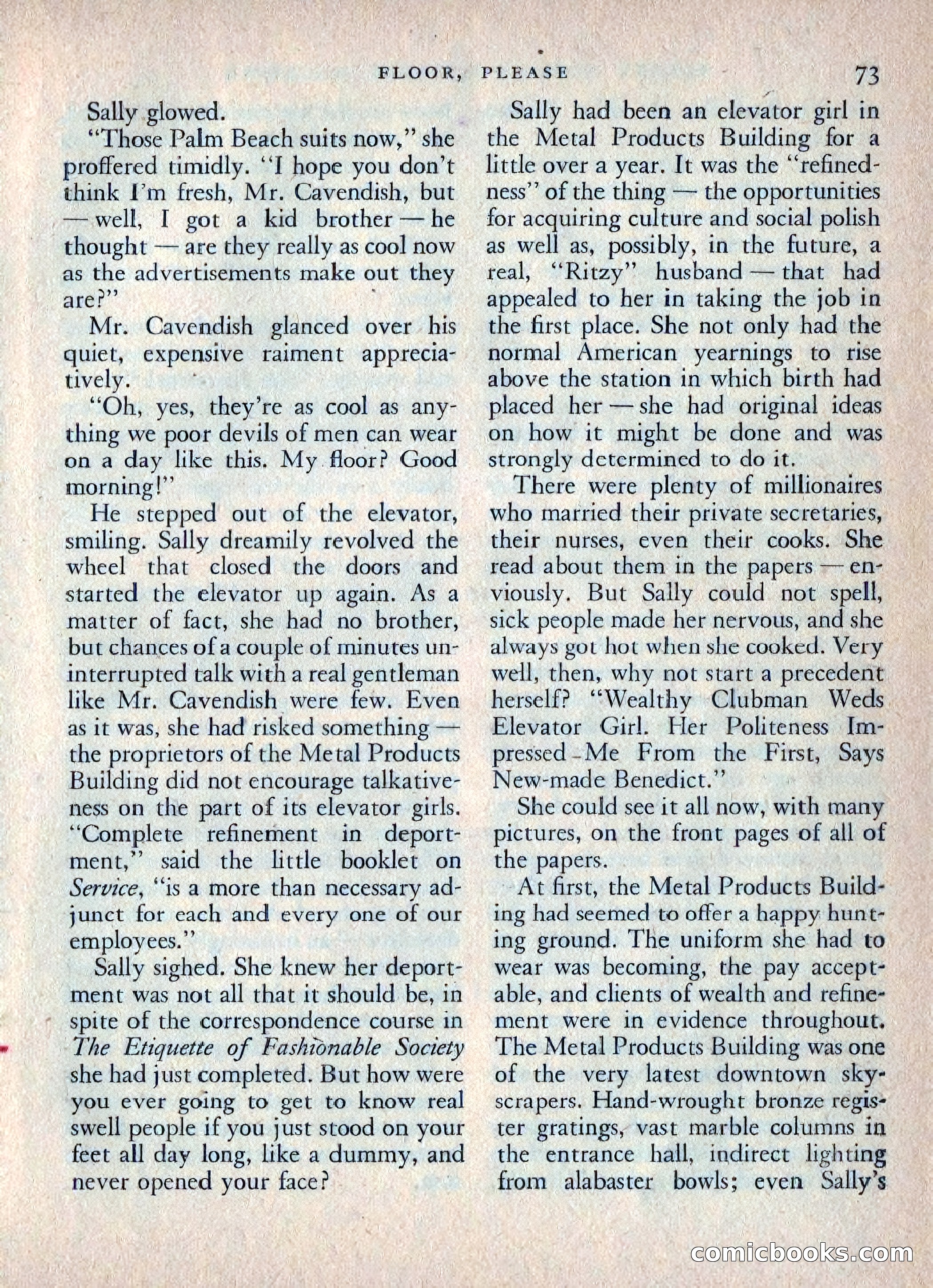 Ellery Queen's Mystery Magazine, July 1949 — page 76 of 150