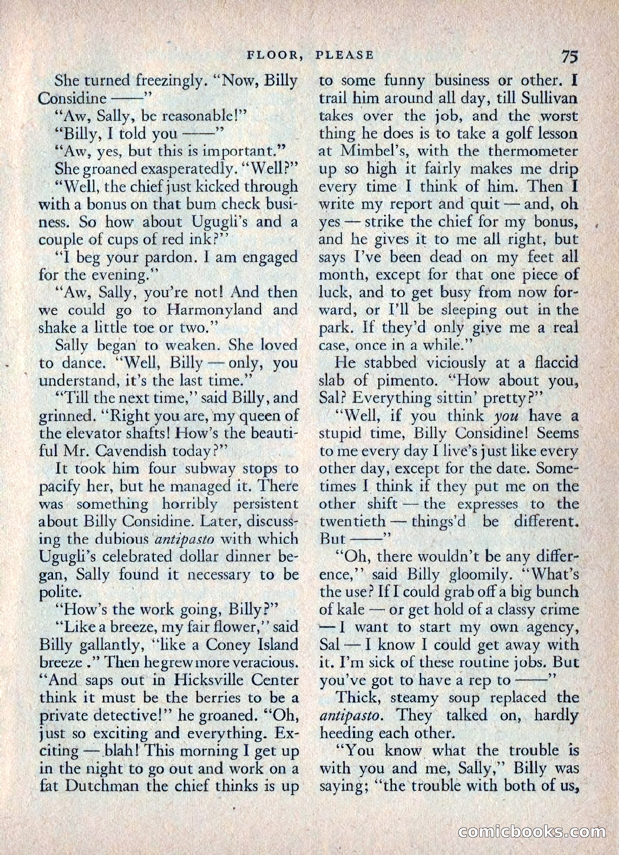 Ellery Queen's Mystery Magazine, July 1949 — page 78 of 150