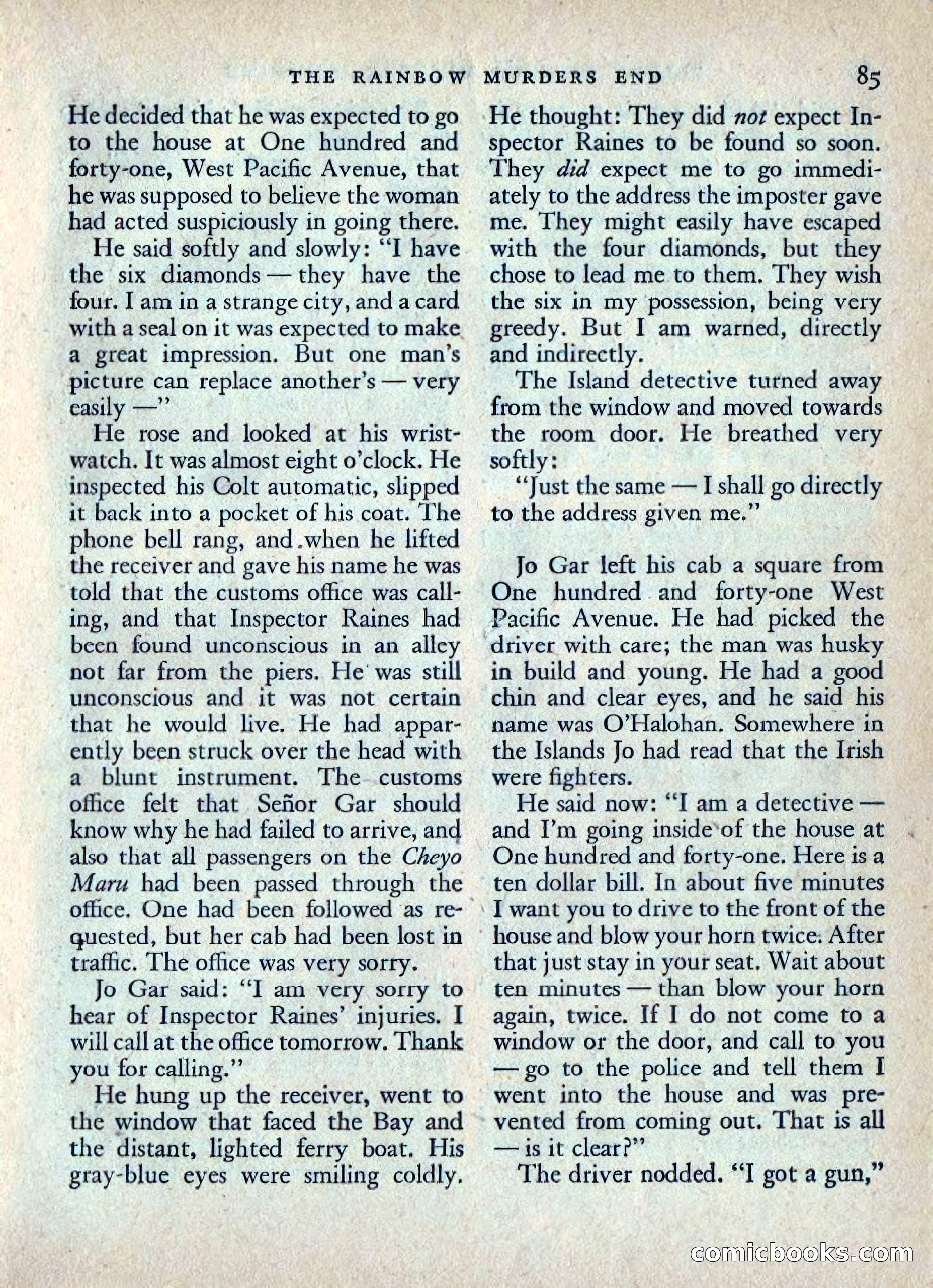 Ellery Queen's Mystery Magazine, July 1949 — page 88 of 150