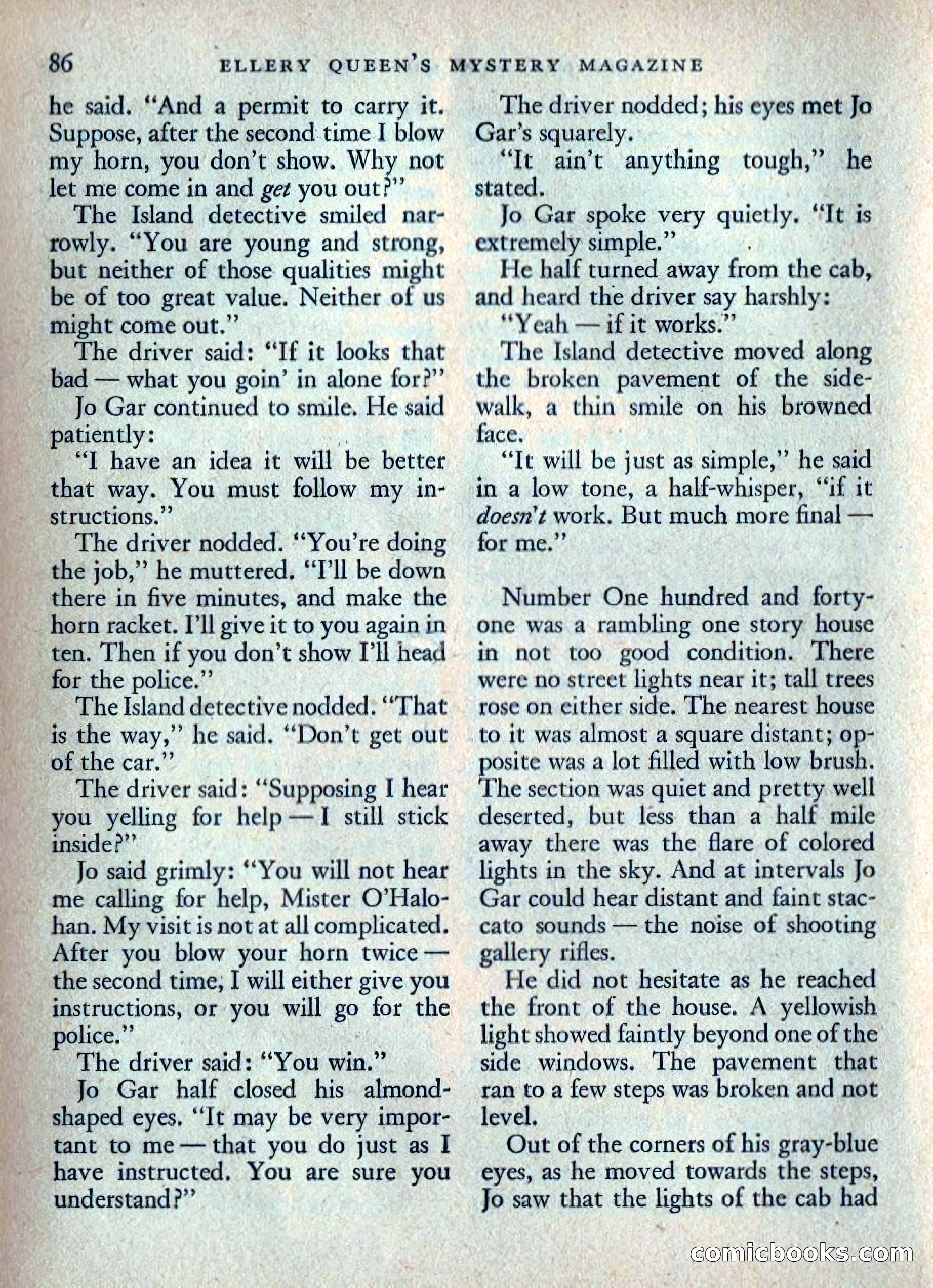 Ellery Queen's Mystery Magazine, July 1949 — page 89 of 150