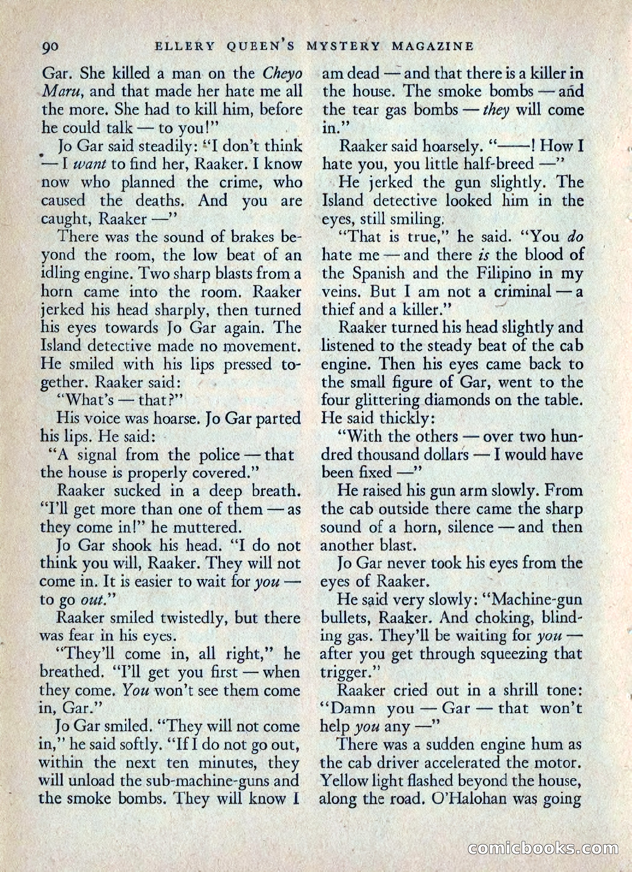 Ellery Queen's Mystery Magazine, July 1949 — page 93 of 150
