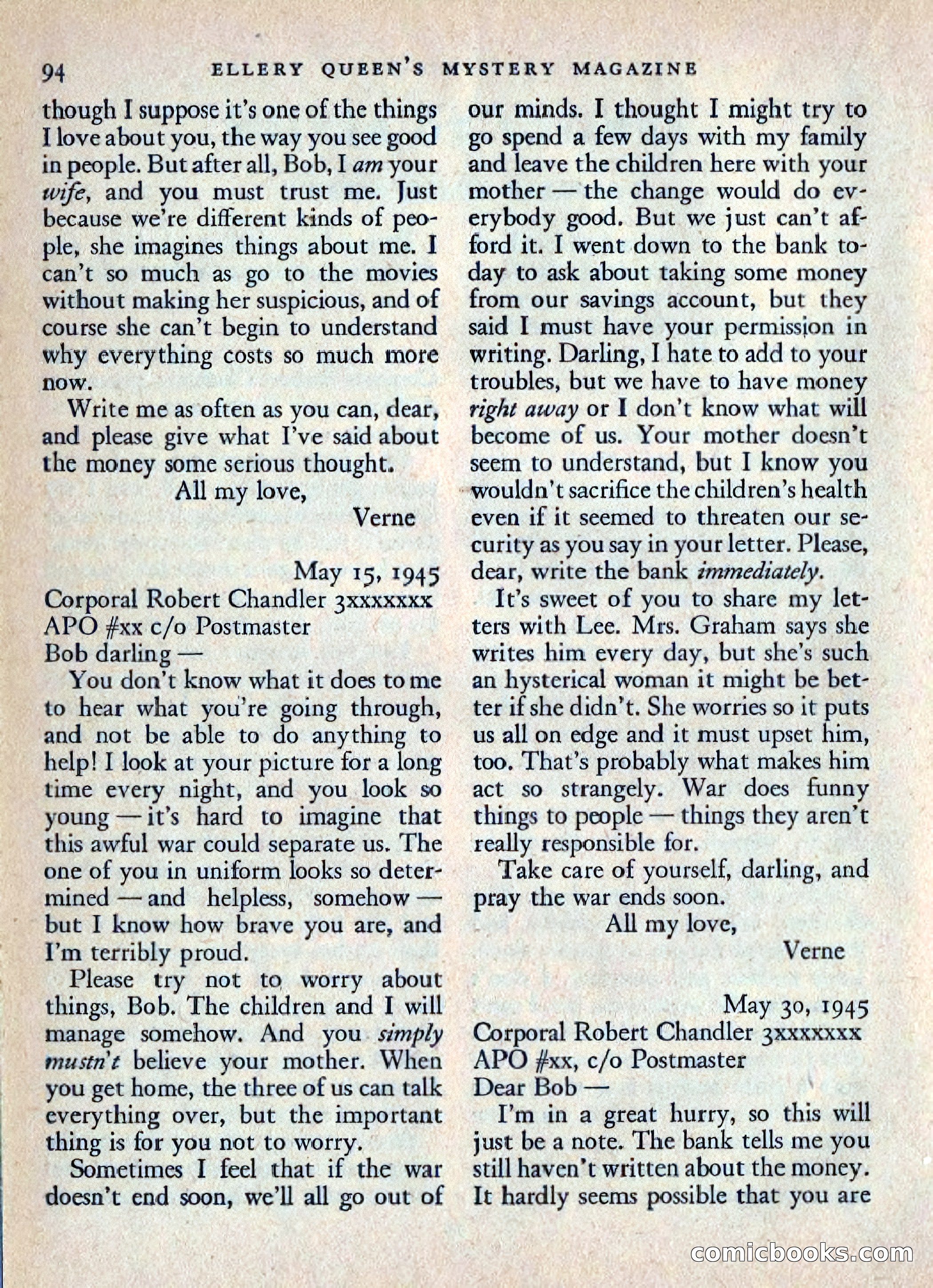 Ellery Queen's Mystery Magazine, July 1949 — page 97 of 150