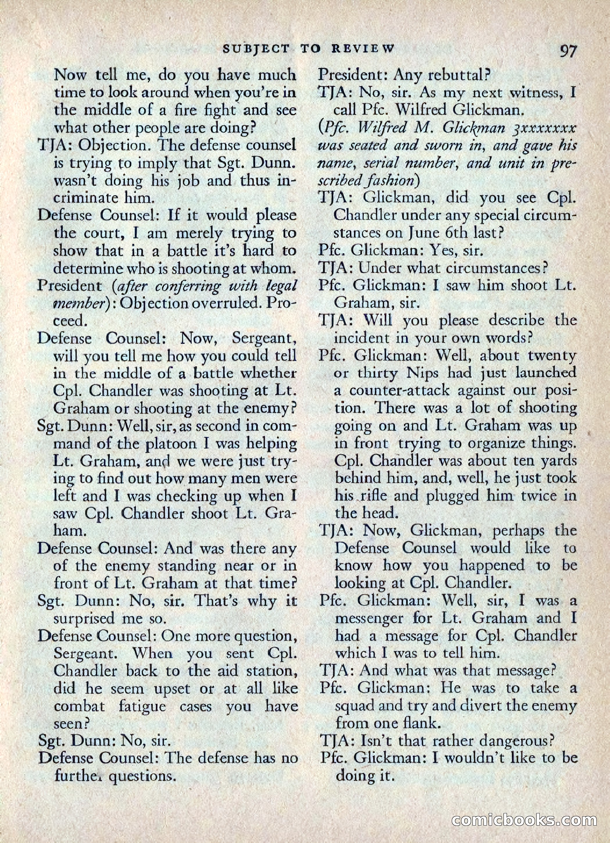 Ellery Queen's Mystery Magazine, July 1949 — page 100 of 150