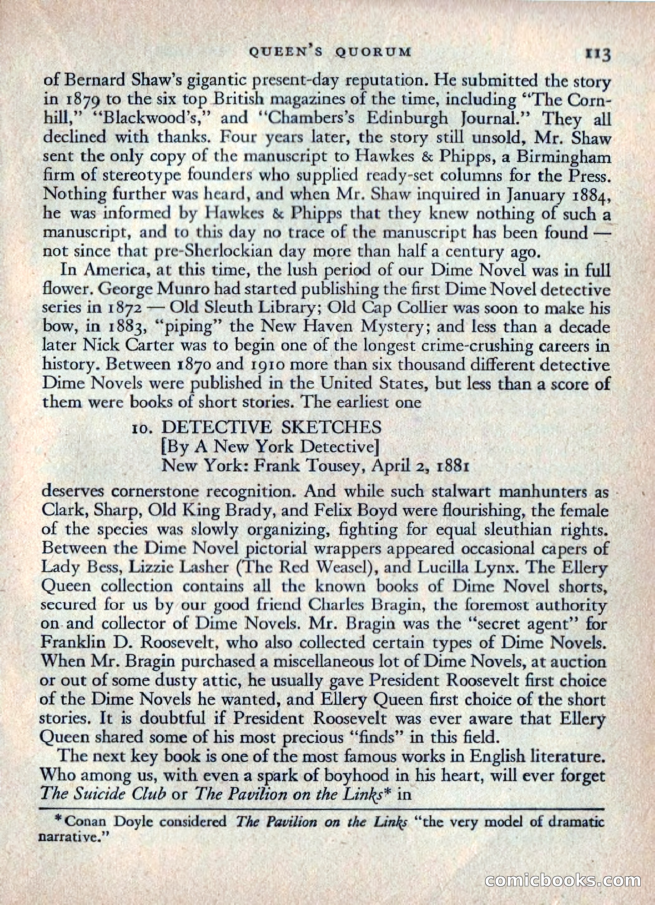 Ellery Queen's Mystery Magazine, July 1949 — page 116 of 150