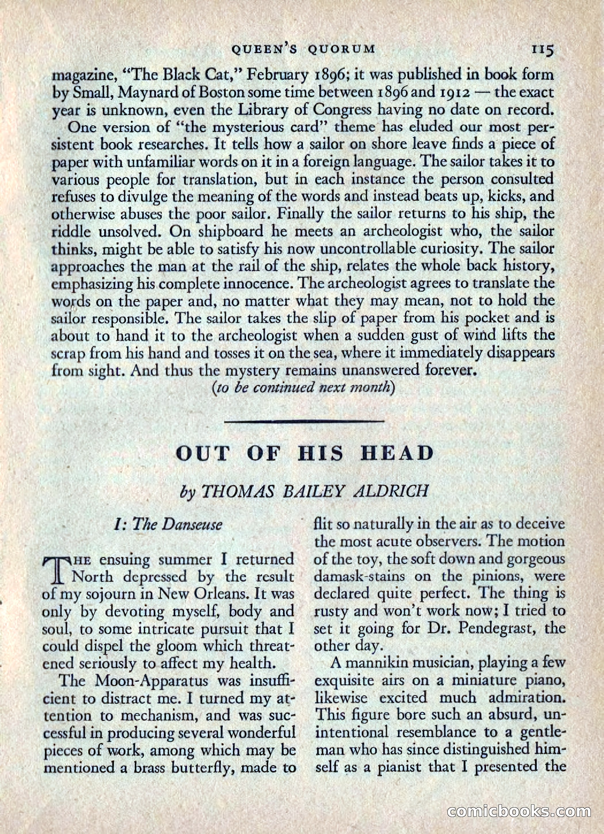 Ellery Queen's Mystery Magazine, July 1949 — page 118 of 150