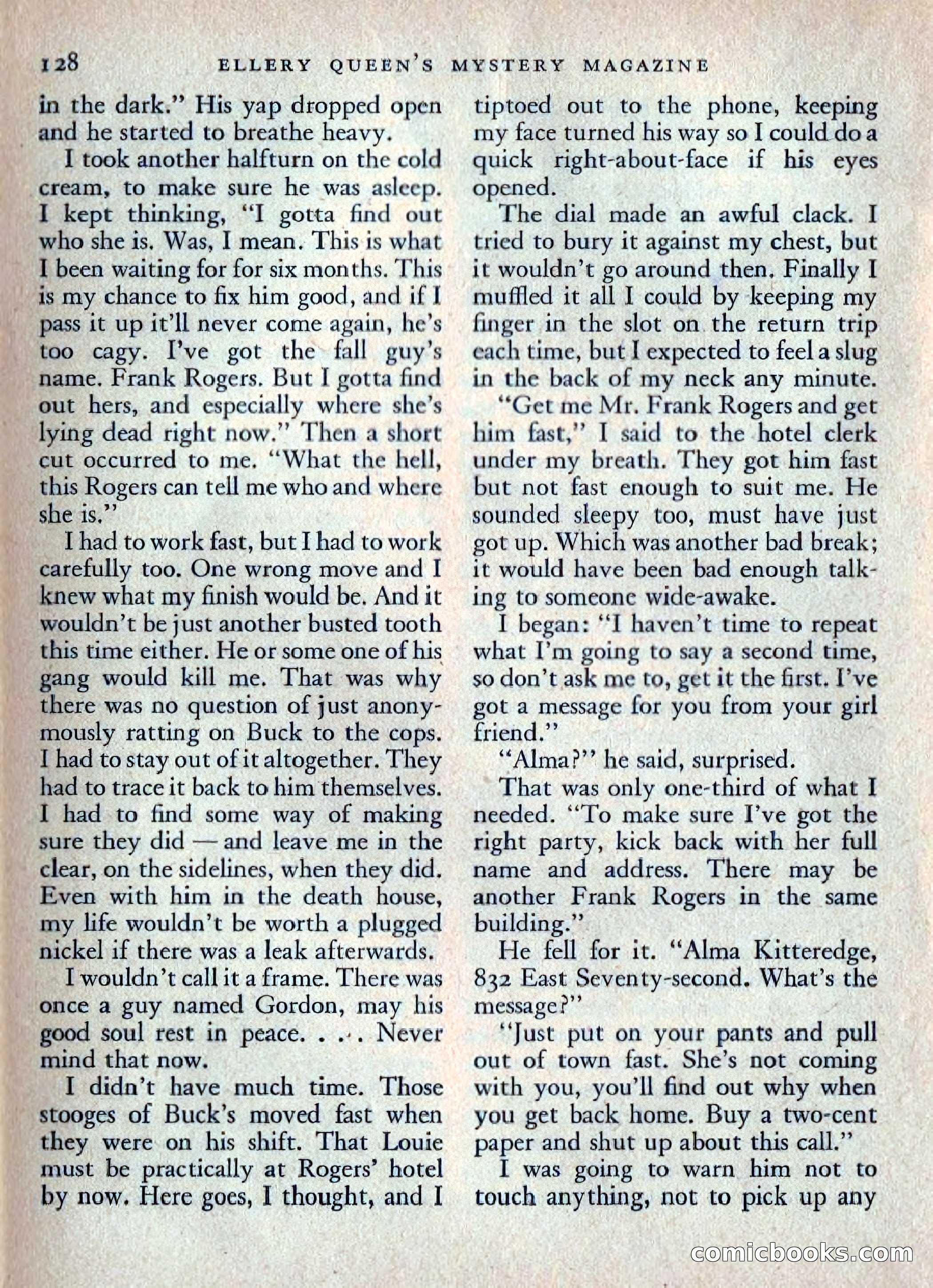Ellery Queen's Mystery Magazine, July 1949 — page 131 of 150