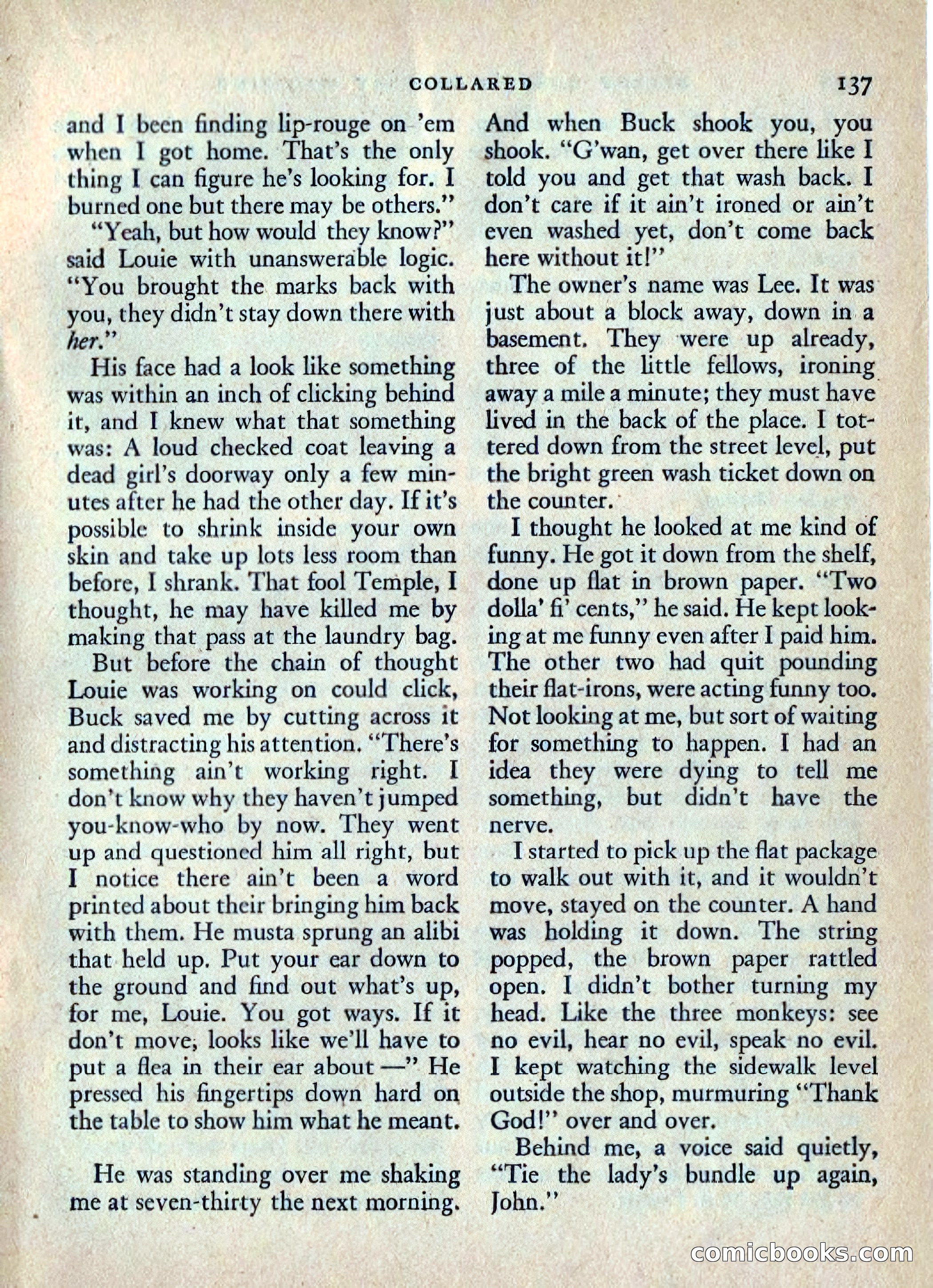 Ellery Queen's Mystery Magazine, July 1949 — page 140 of 150
