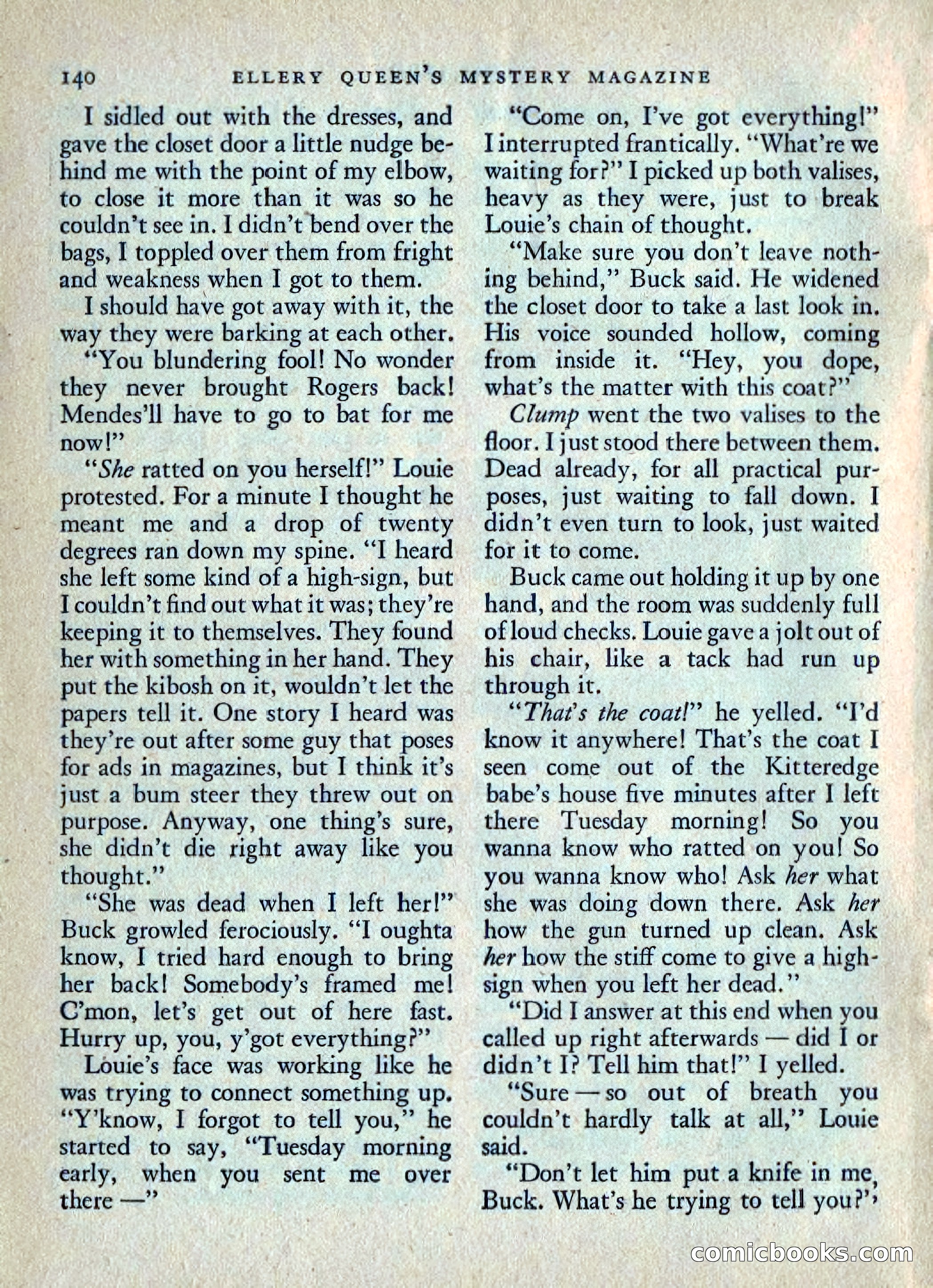 Ellery Queen's Mystery Magazine, July 1949 — page 143 of 150