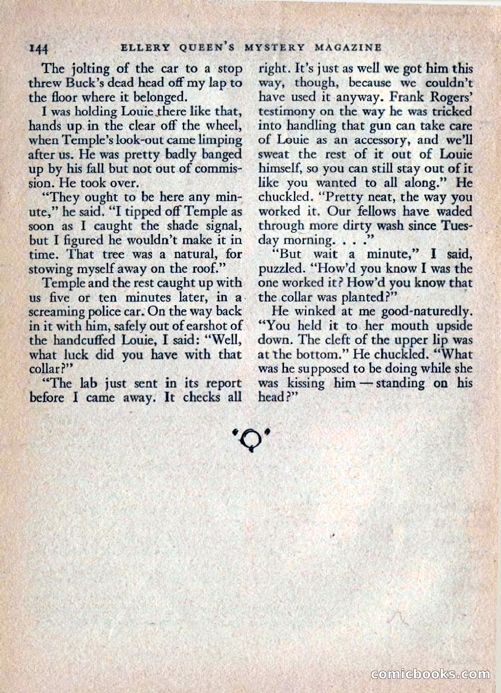 Ellery Queen's Mystery Magazine, July 1949 — page 147 of 150
