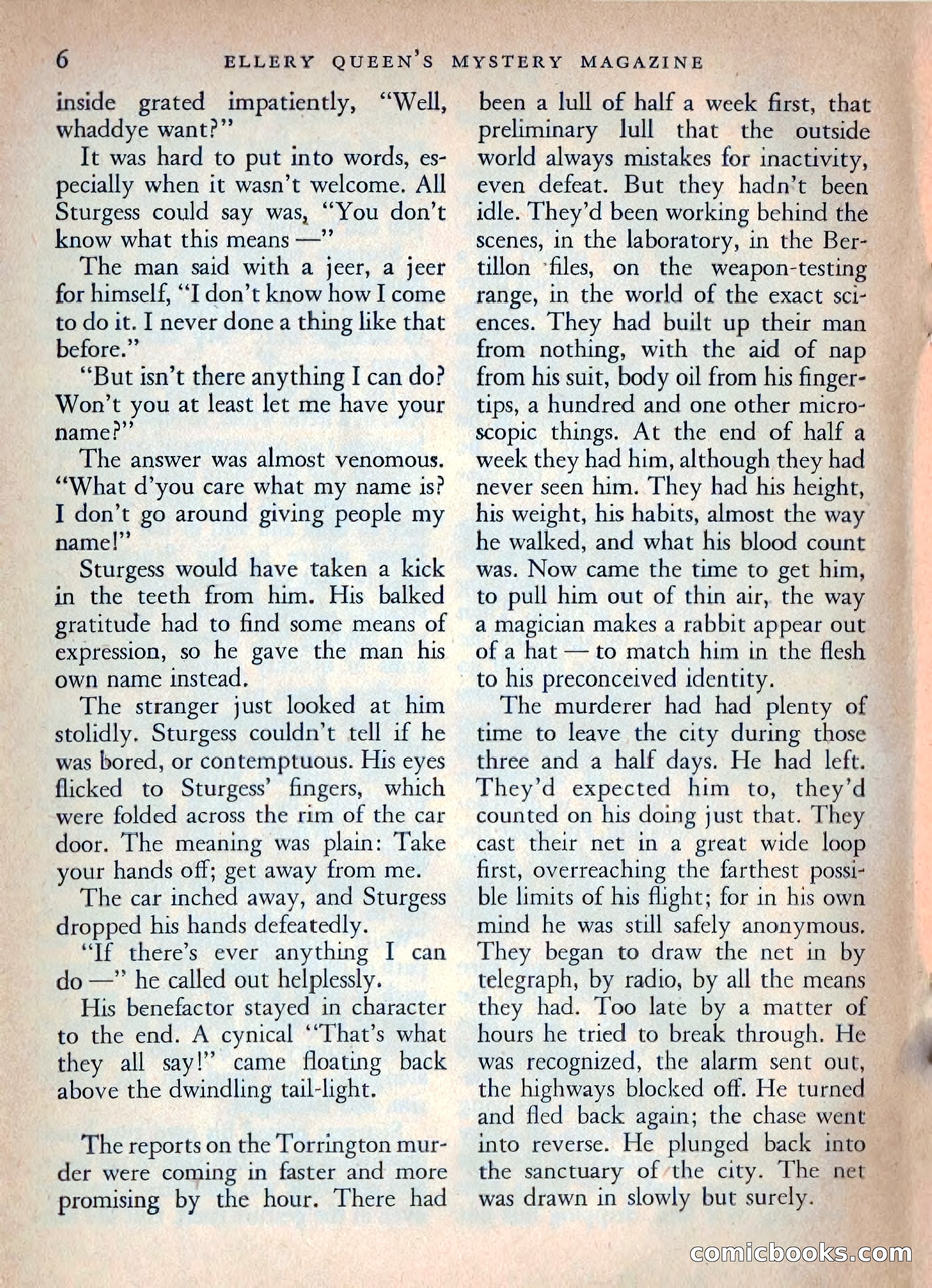 Ellery Queen's Mystery Magazine, October 1954 — page 9 of 149