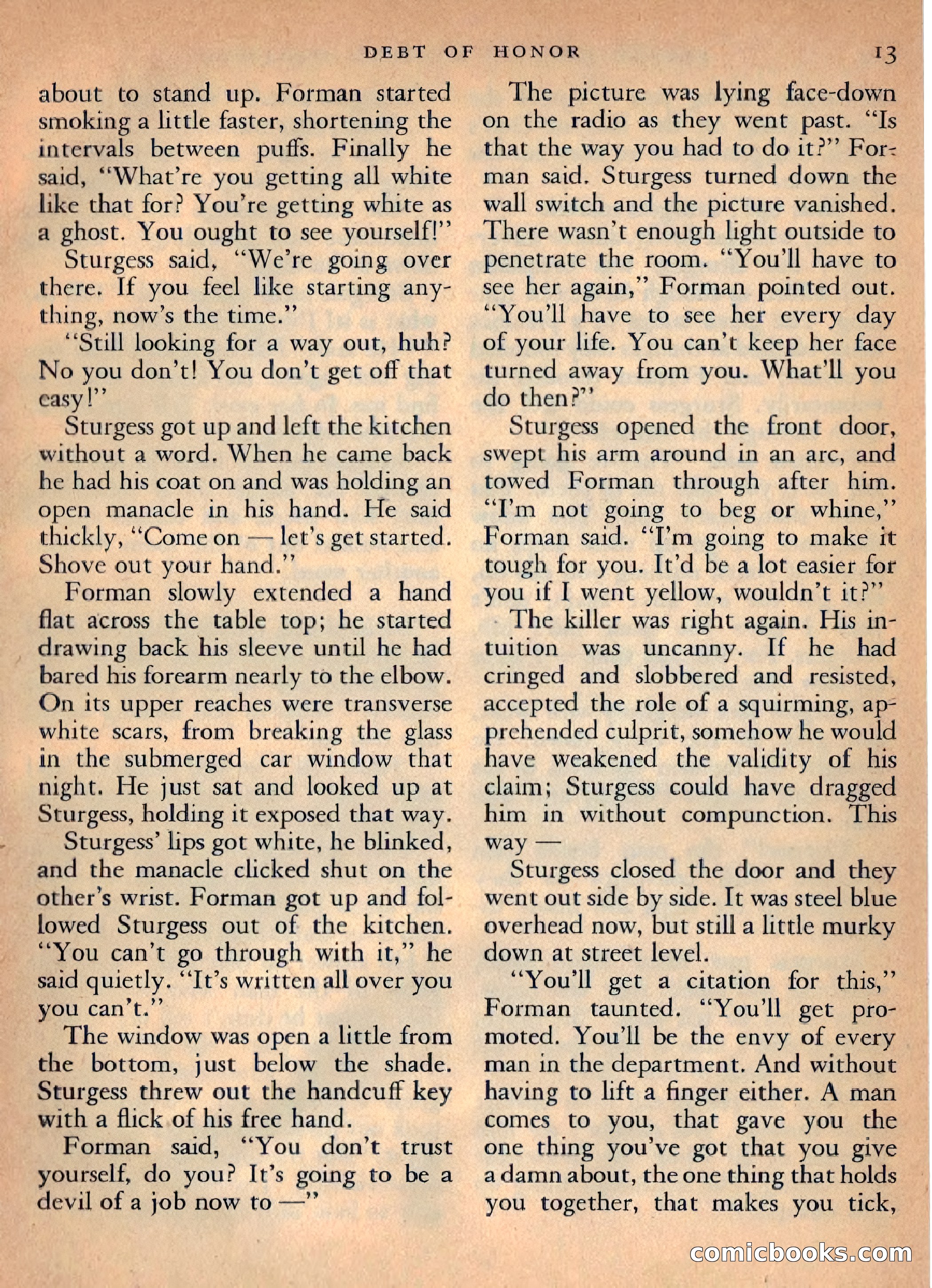 Ellery Queen's Mystery Magazine, October 1954 — page 16 of 149