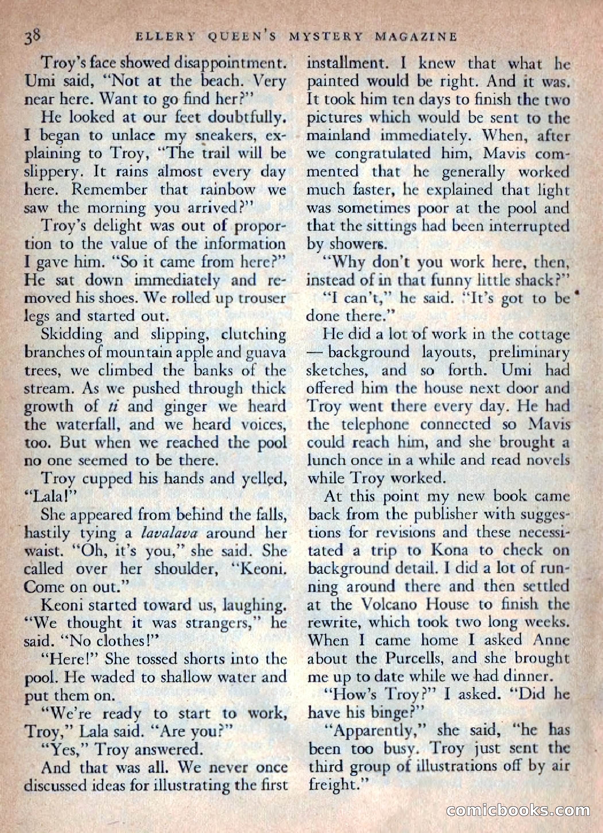 Ellery Queen's Mystery Magazine, October 1954 — page 41 of 149