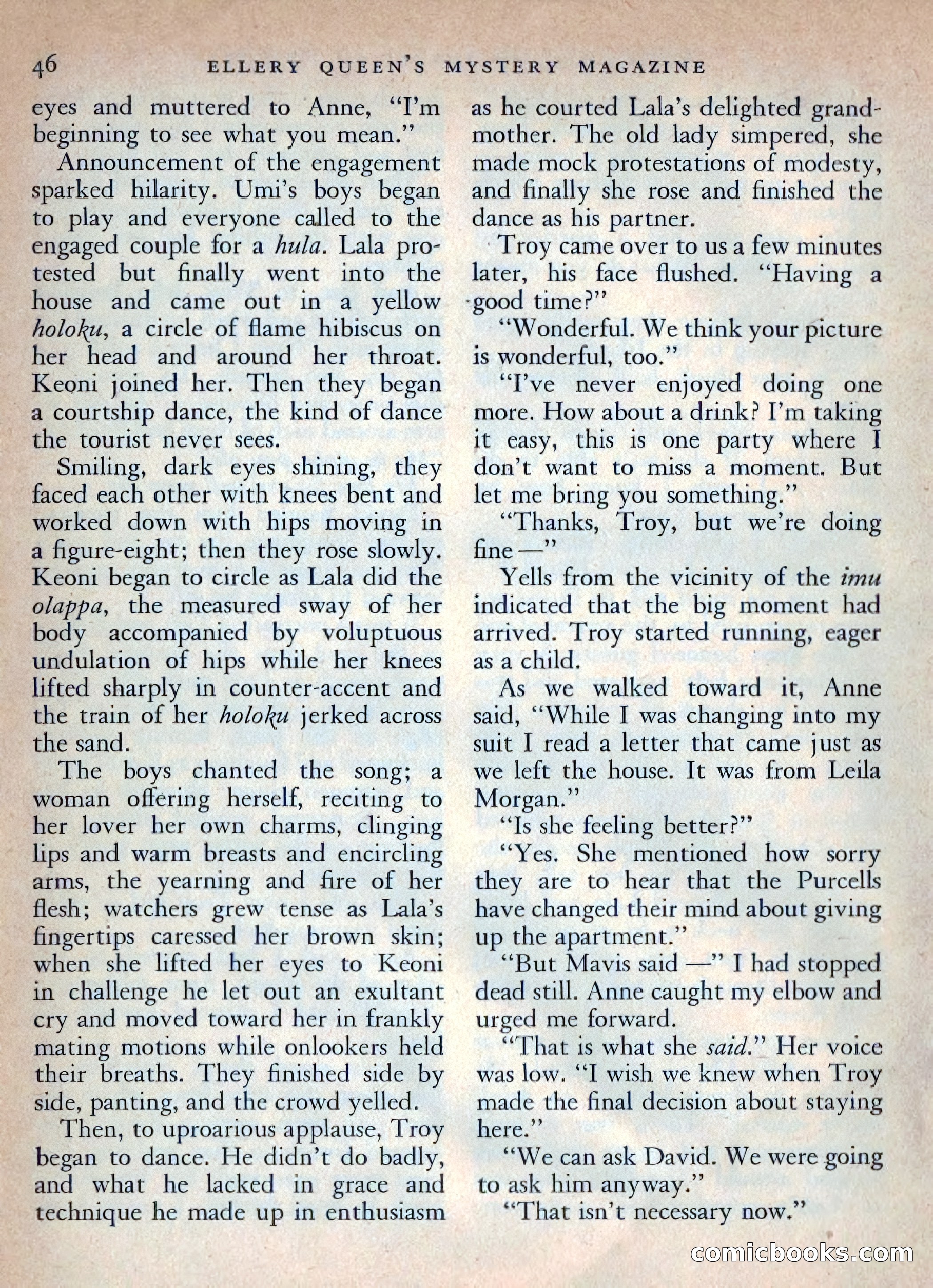 Ellery Queen's Mystery Magazine, October 1954 — page 49 of 149