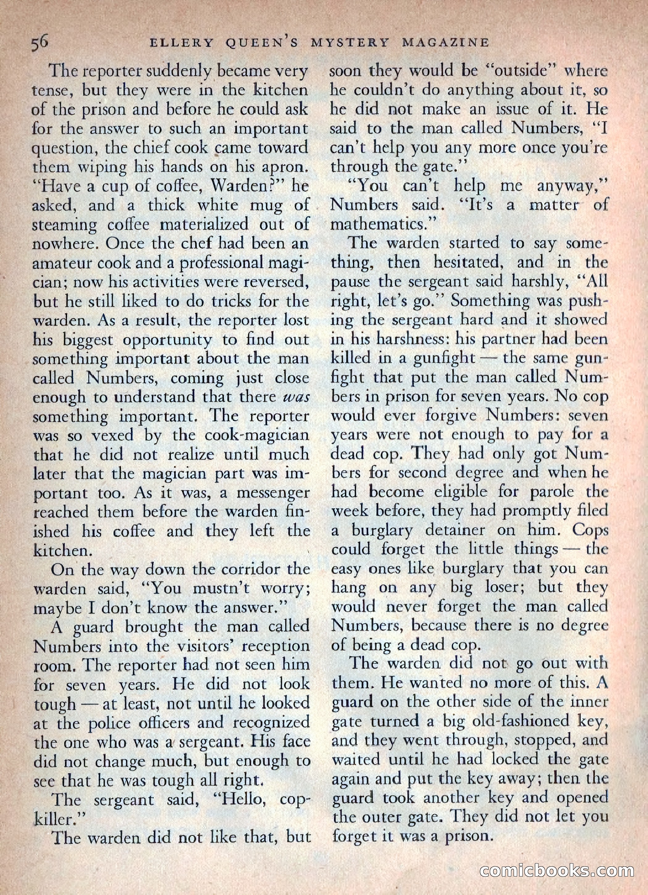 Ellery Queen's Mystery Magazine, October 1954 — page 59 of 149