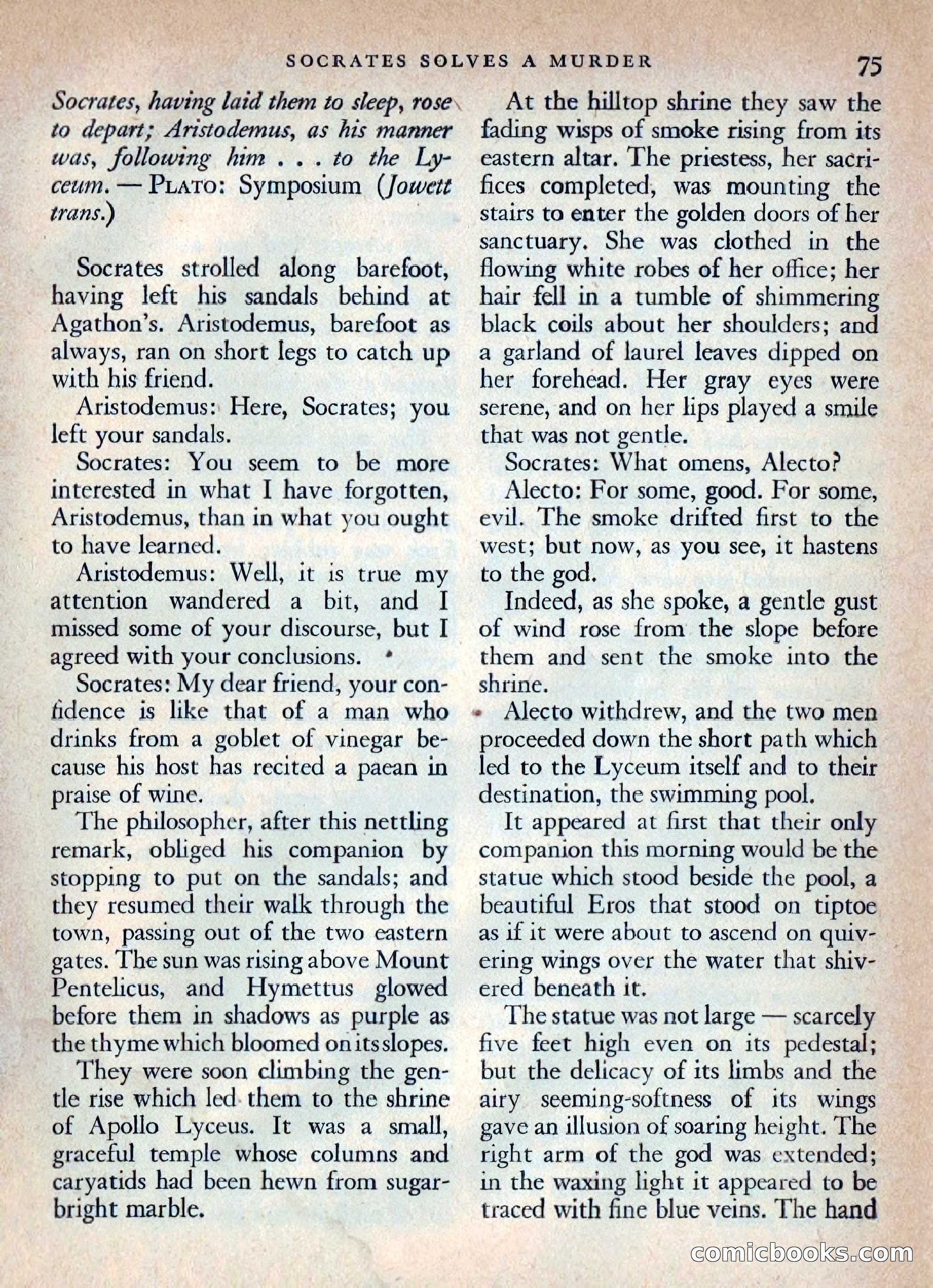 Ellery Queen's Mystery Magazine, October 1954 — page 78 of 149