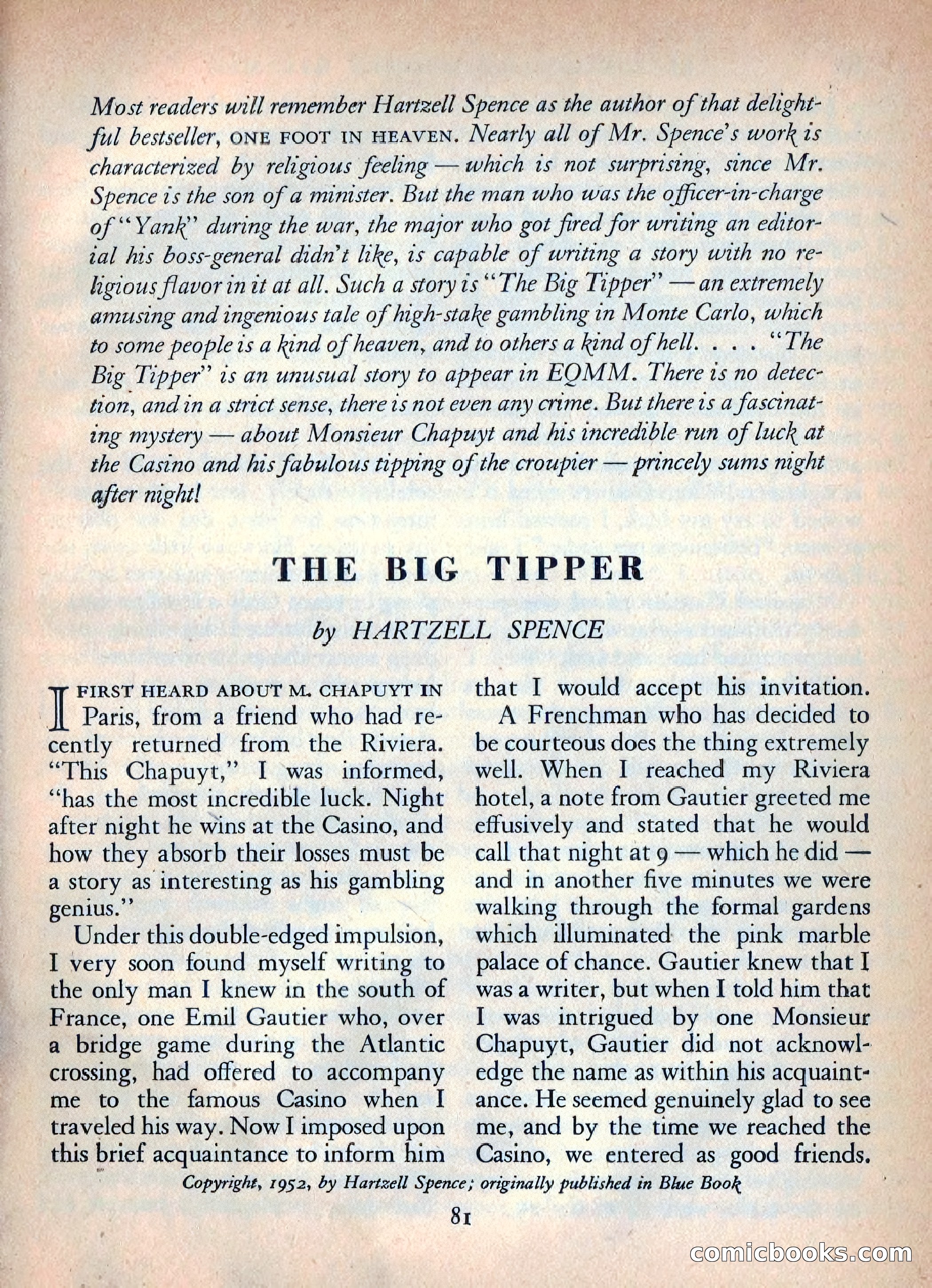 Ellery Queen's Mystery Magazine, October 1954 — page 84 of 149