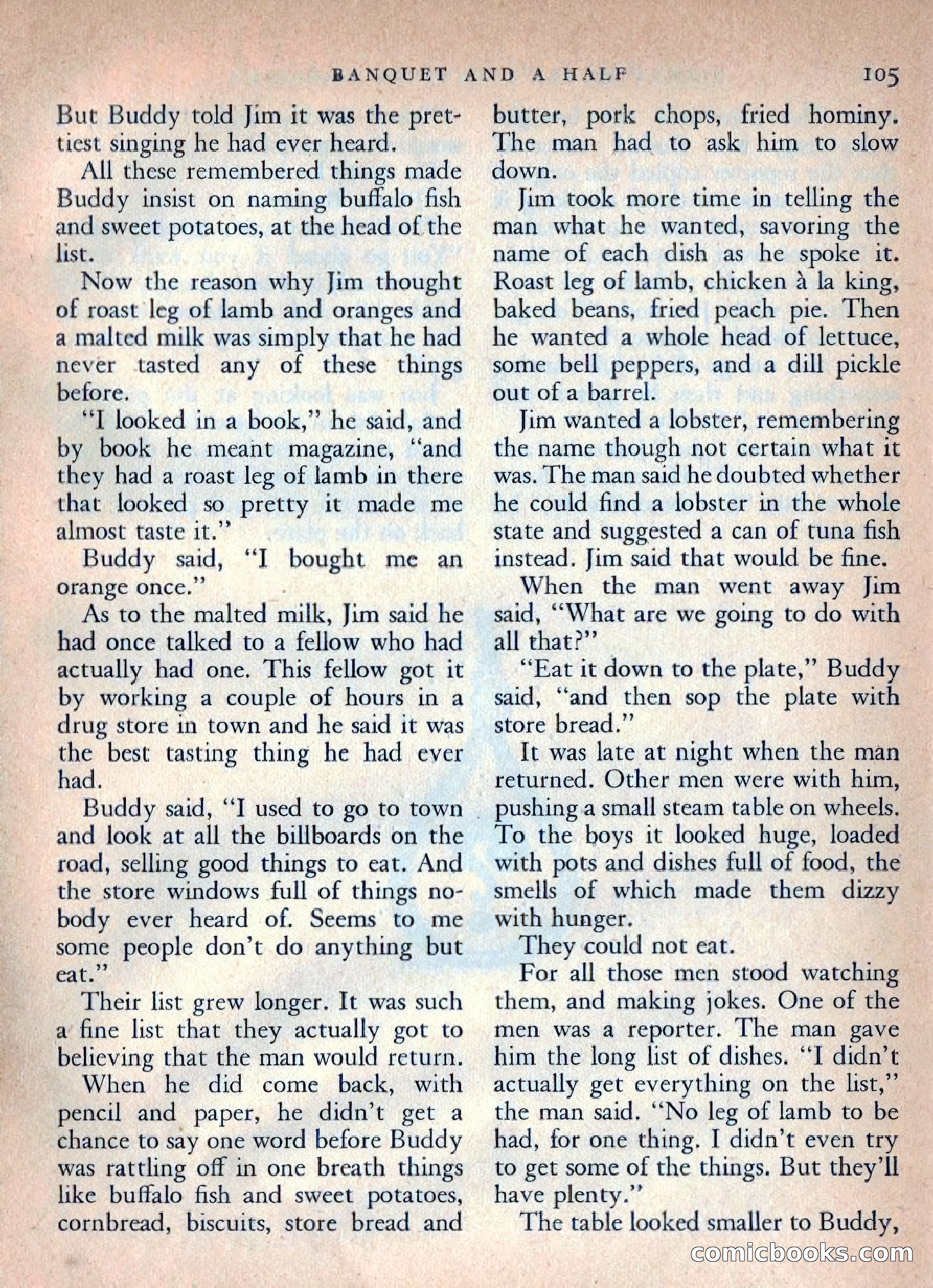 Ellery Queen's Mystery Magazine, October 1954 — page 108 of 149