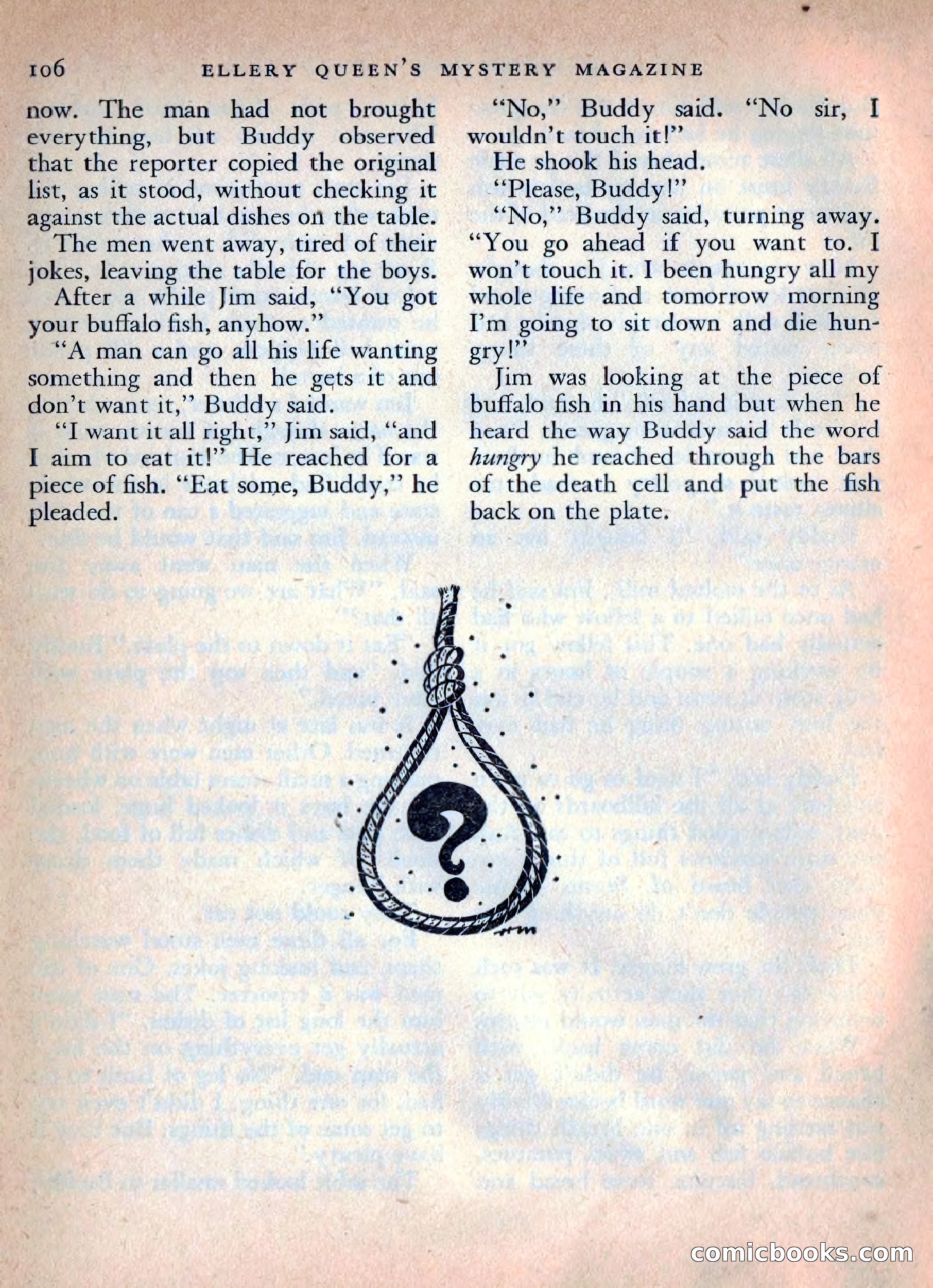 Ellery Queen's Mystery Magazine, October 1954 — page 109 of 149