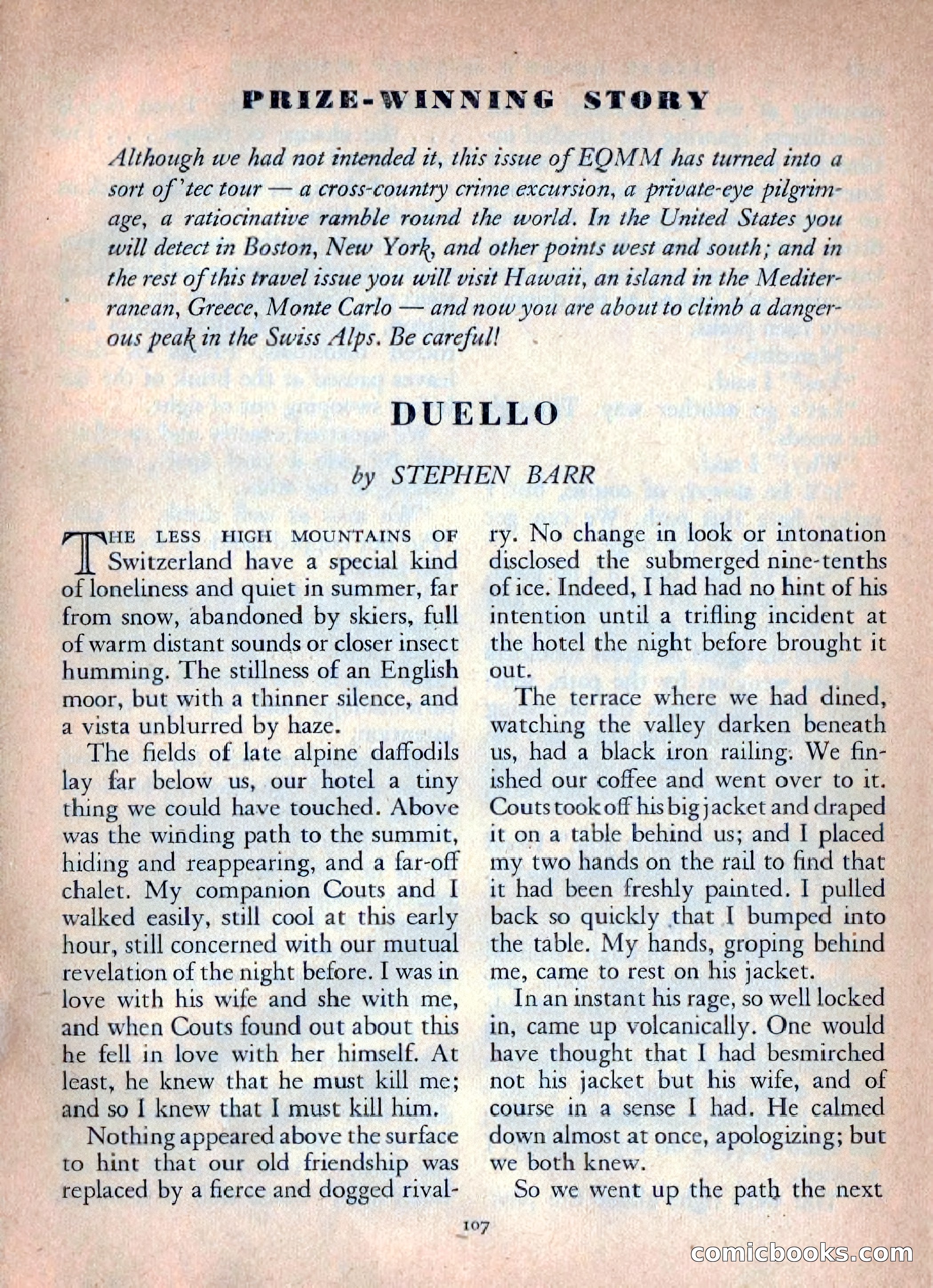 Ellery Queen's Mystery Magazine, October 1954 — page 110 of 149