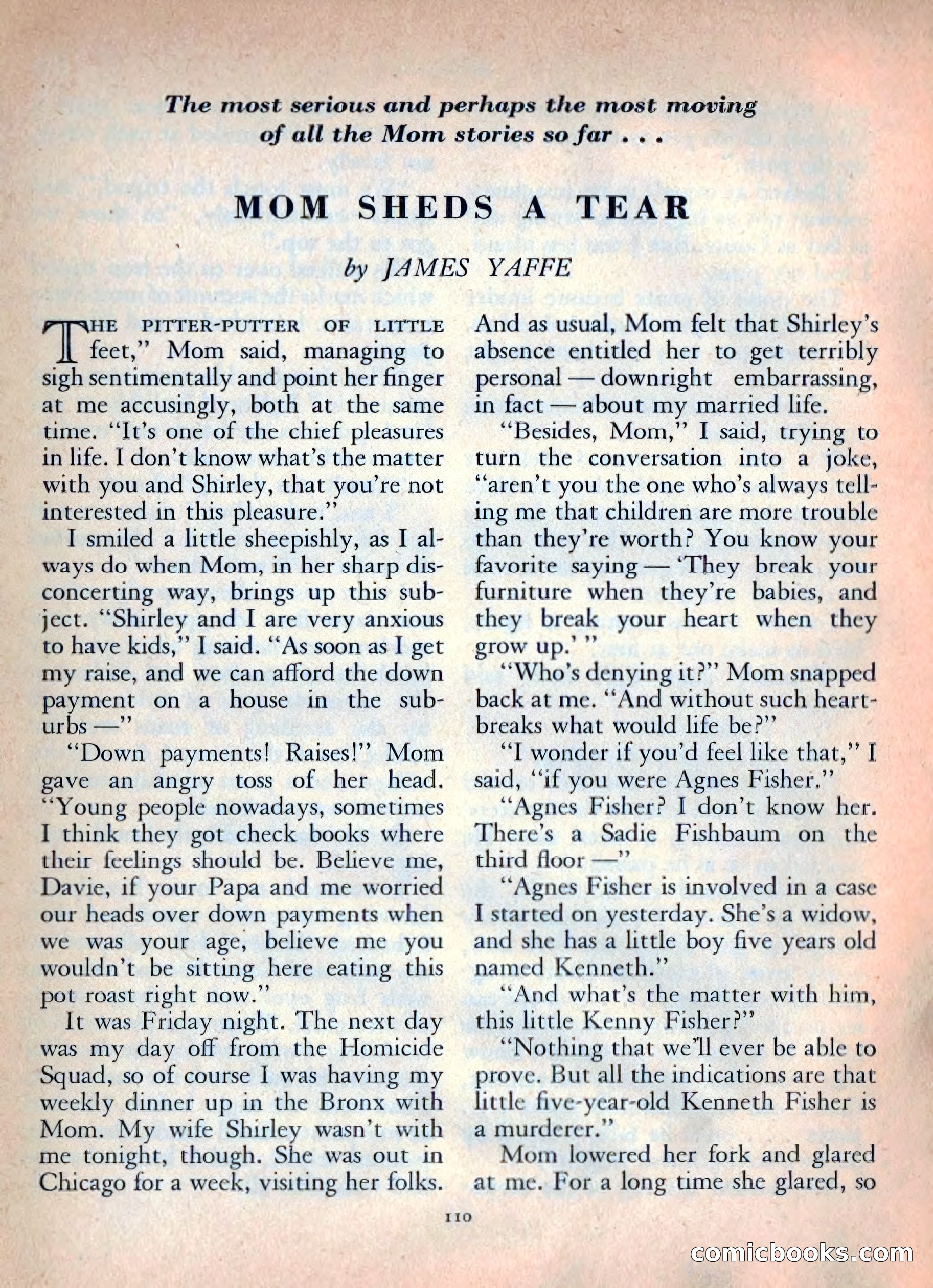 Ellery Queen's Mystery Magazine, October 1954 — page 113 of 149