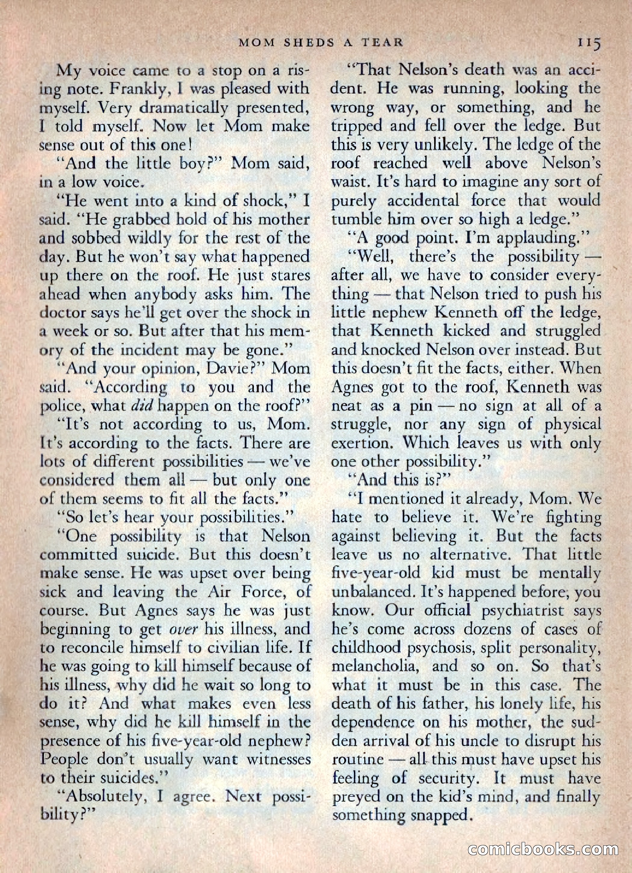 Ellery Queen's Mystery Magazine, October 1954 — page 118 of 149