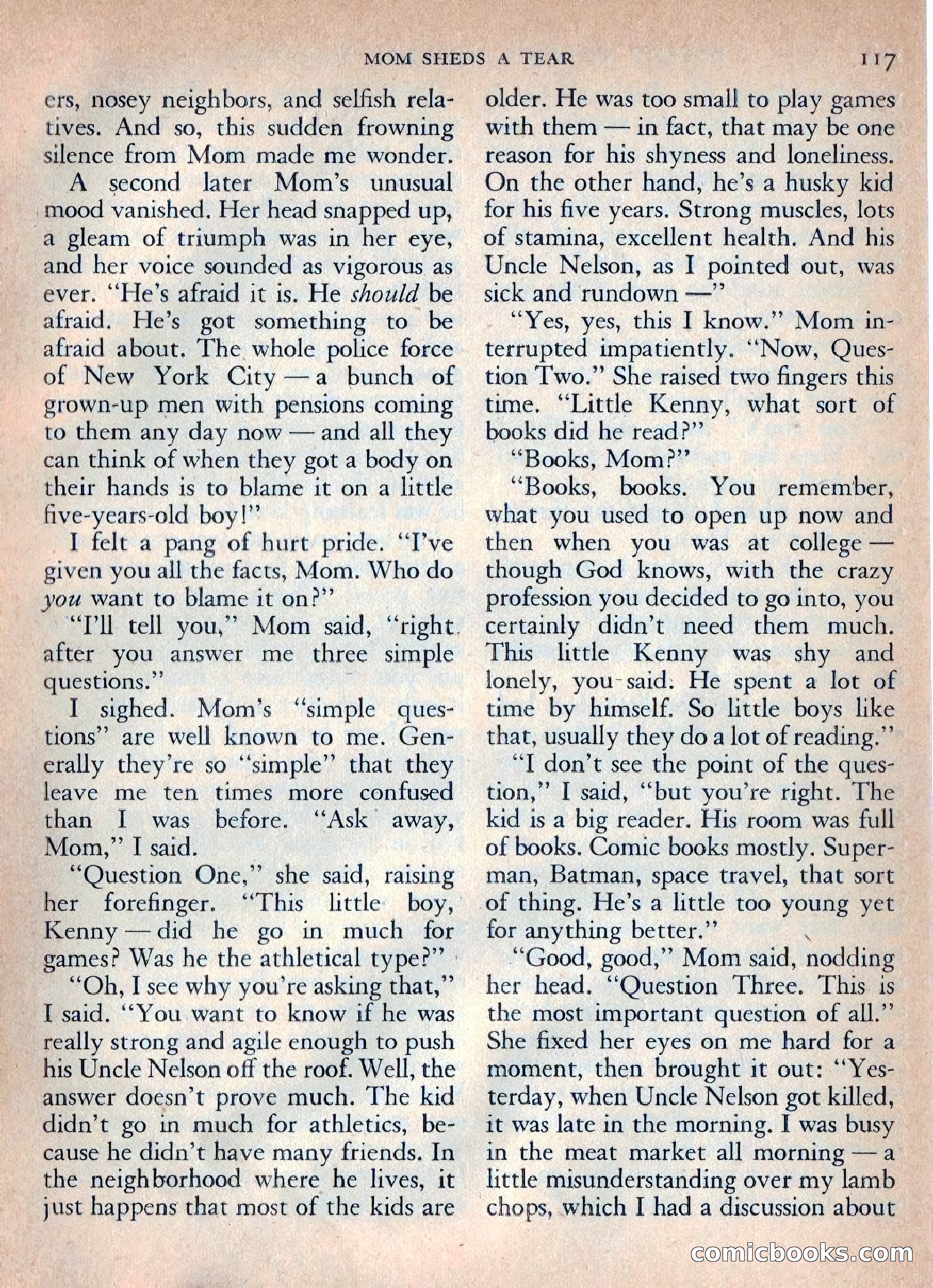 Ellery Queen's Mystery Magazine, October 1954 — page 120 of 149