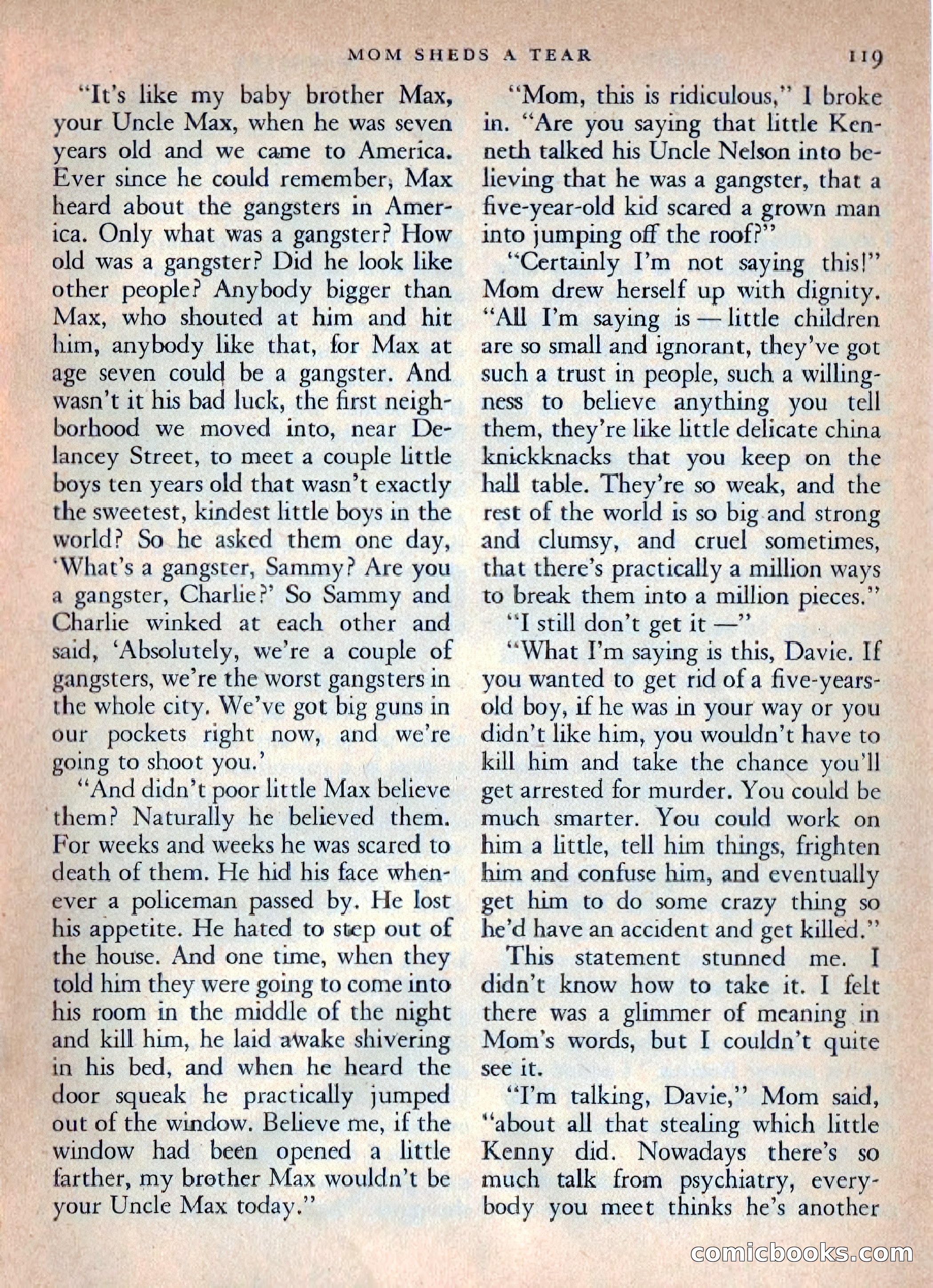 Ellery Queen's Mystery Magazine, October 1954 — page 122 of 149