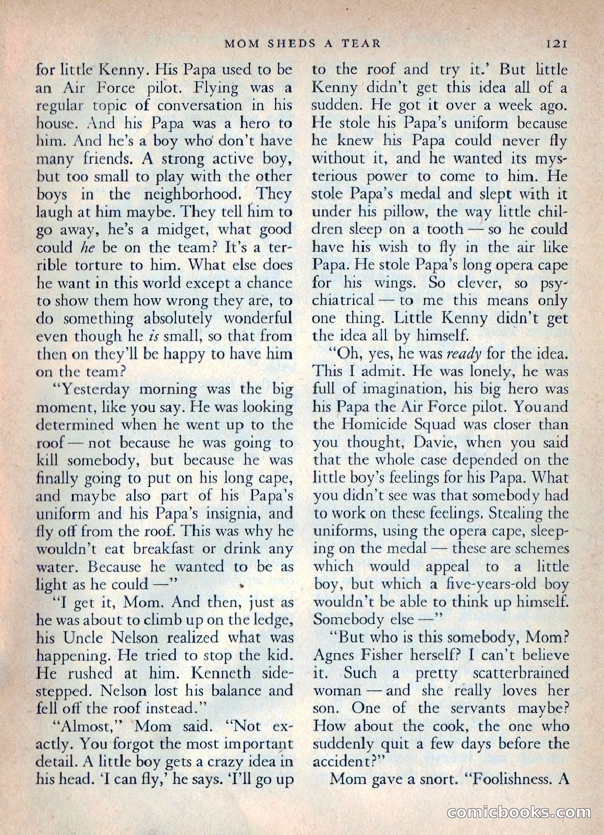 Ellery Queen's Mystery Magazine, October 1954 — page 124 of 149