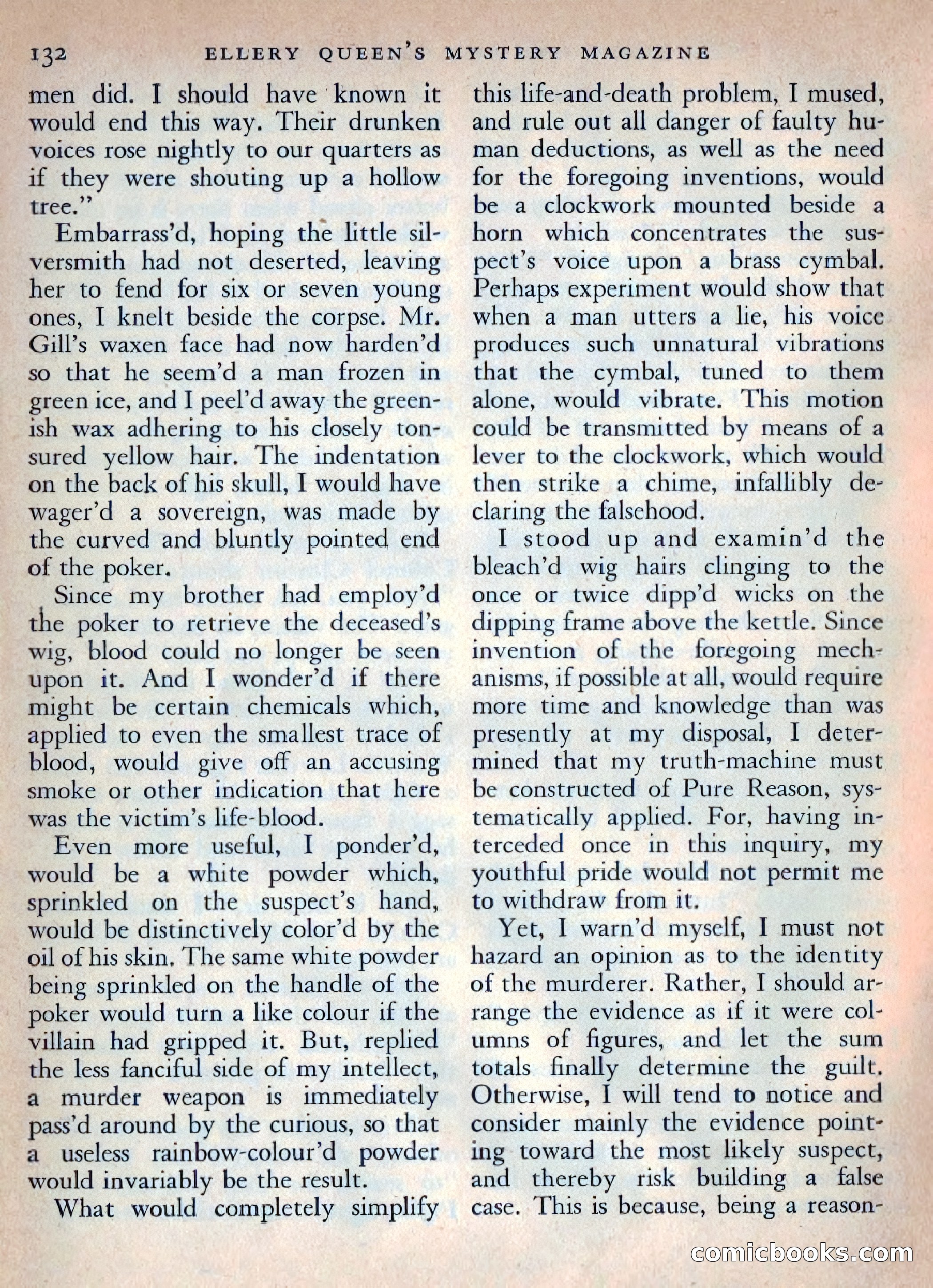 Ellery Queen's Mystery Magazine, October 1954 — page 135 of 149