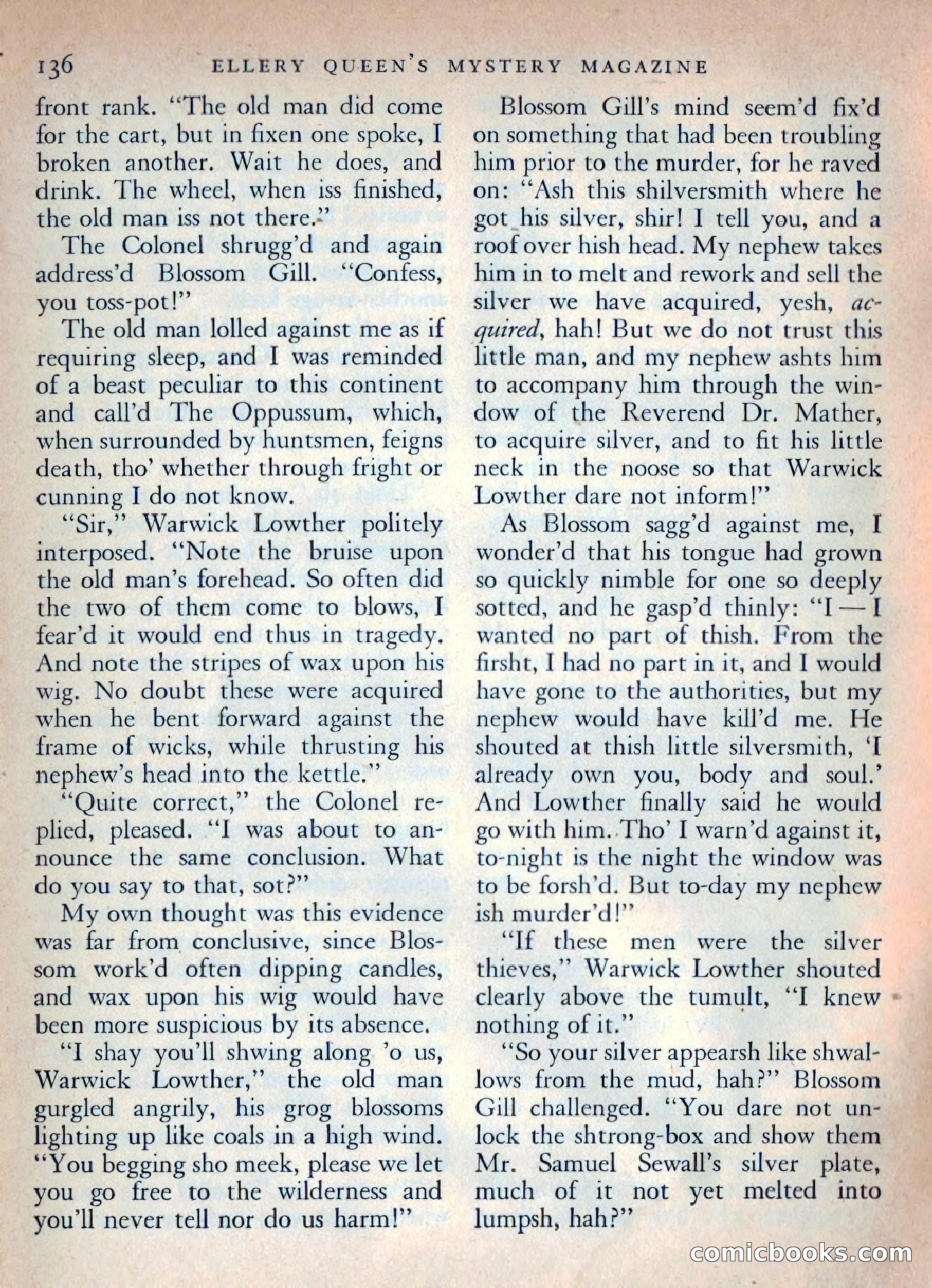 Ellery Queen's Mystery Magazine, October 1954 — page 139 of 149