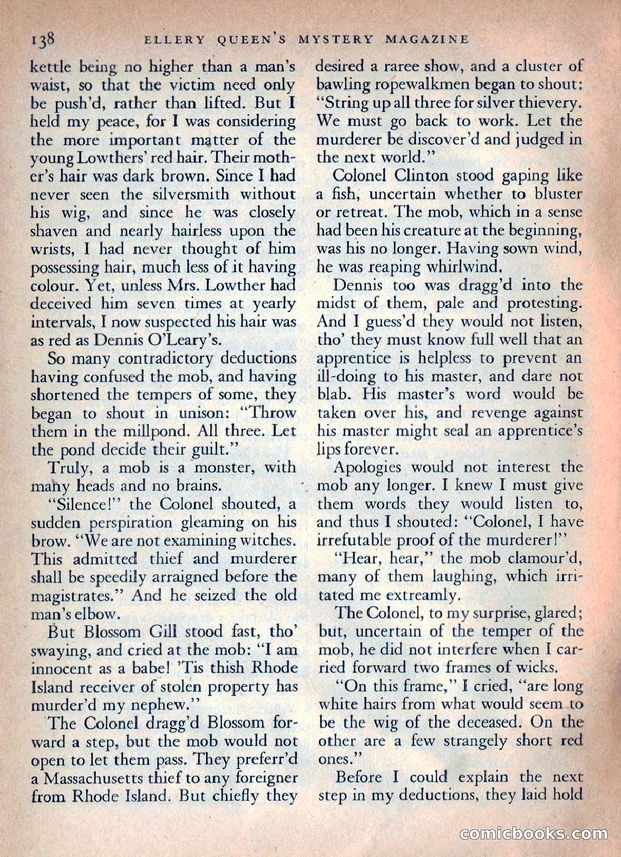 Ellery Queen's Mystery Magazine, October 1954 — page 141 of 149